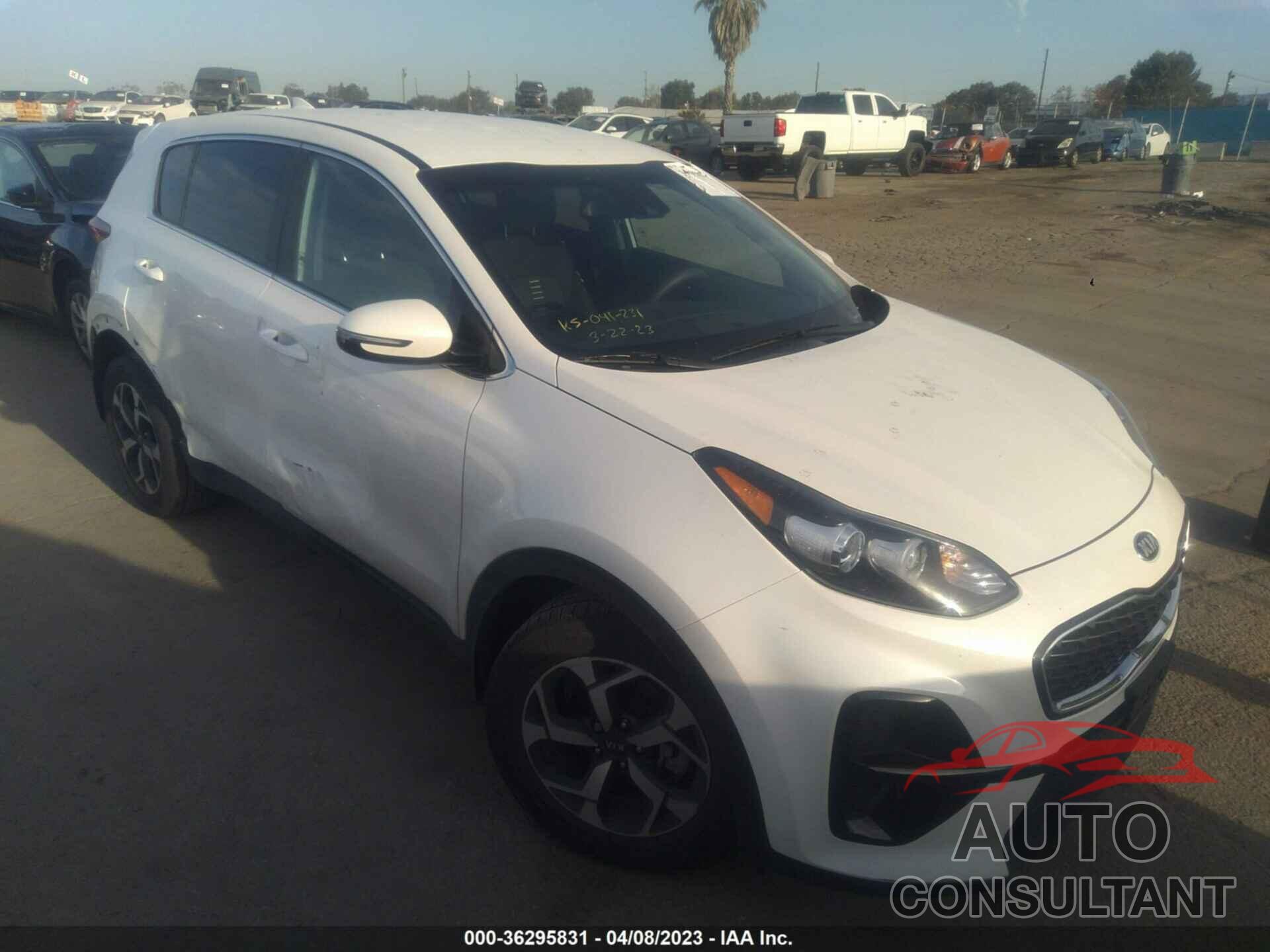 KIA SPORTAGE 2021 - KNDPM3AC1M7892625