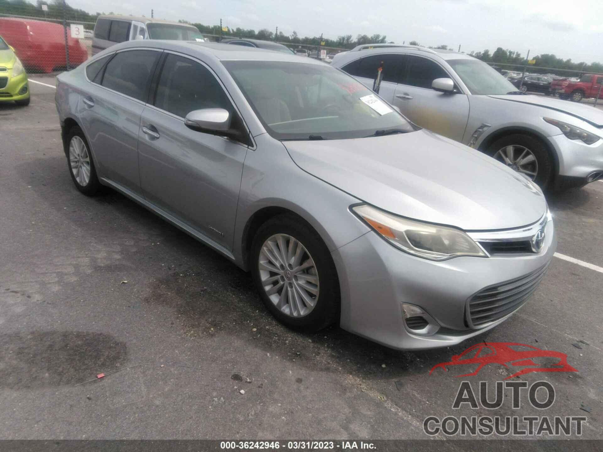 TOYOTA AVALON HYBRID 2015 - 4T1BD1EB5FU042187