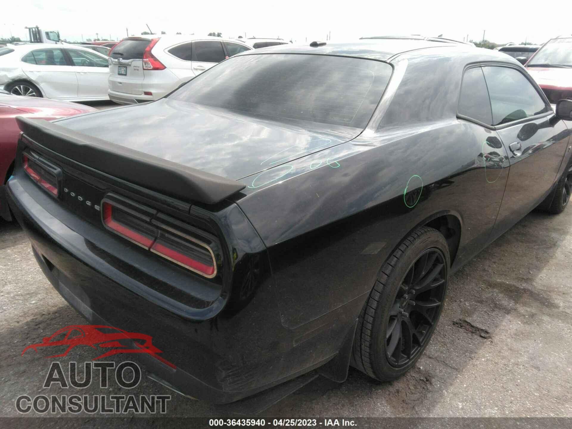 DODGE CHALLENGER 2016 - 2C3CDZAGXGH148491