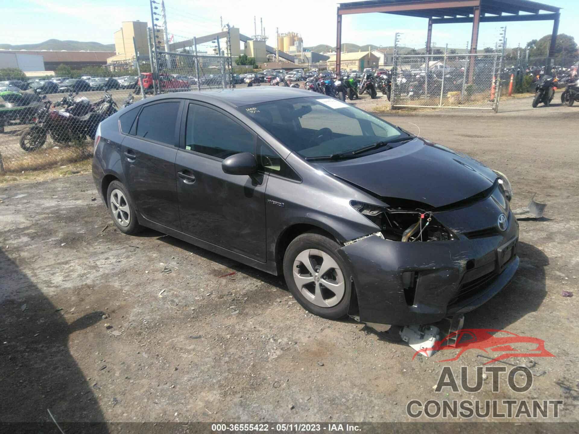 TOYOTA PRIUS 2015 - JTDKN3DU3F0446208