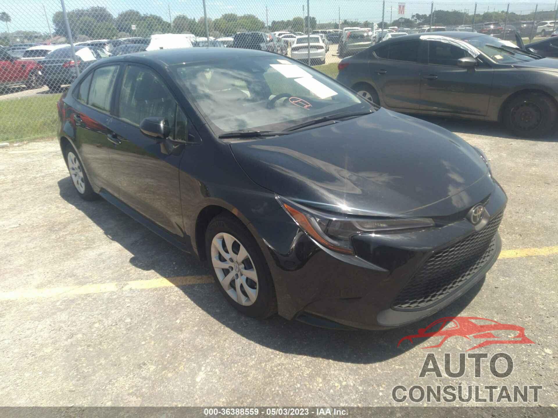 TOYOTA COROLLA 2022 - JTDEPMAE6NJ217573