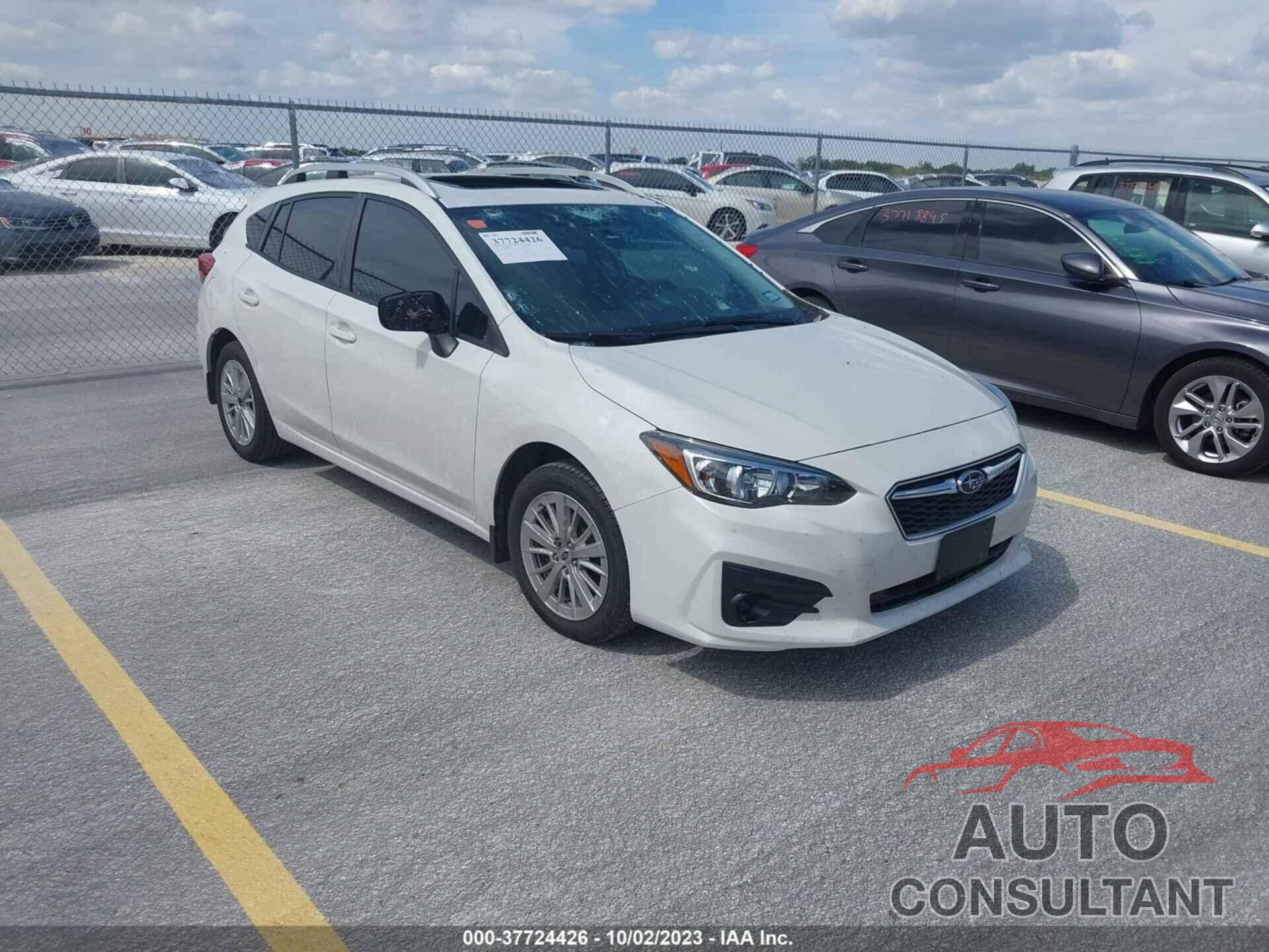 SUBARU IMPREZA 2017 - 4S3GTAB69H3753601