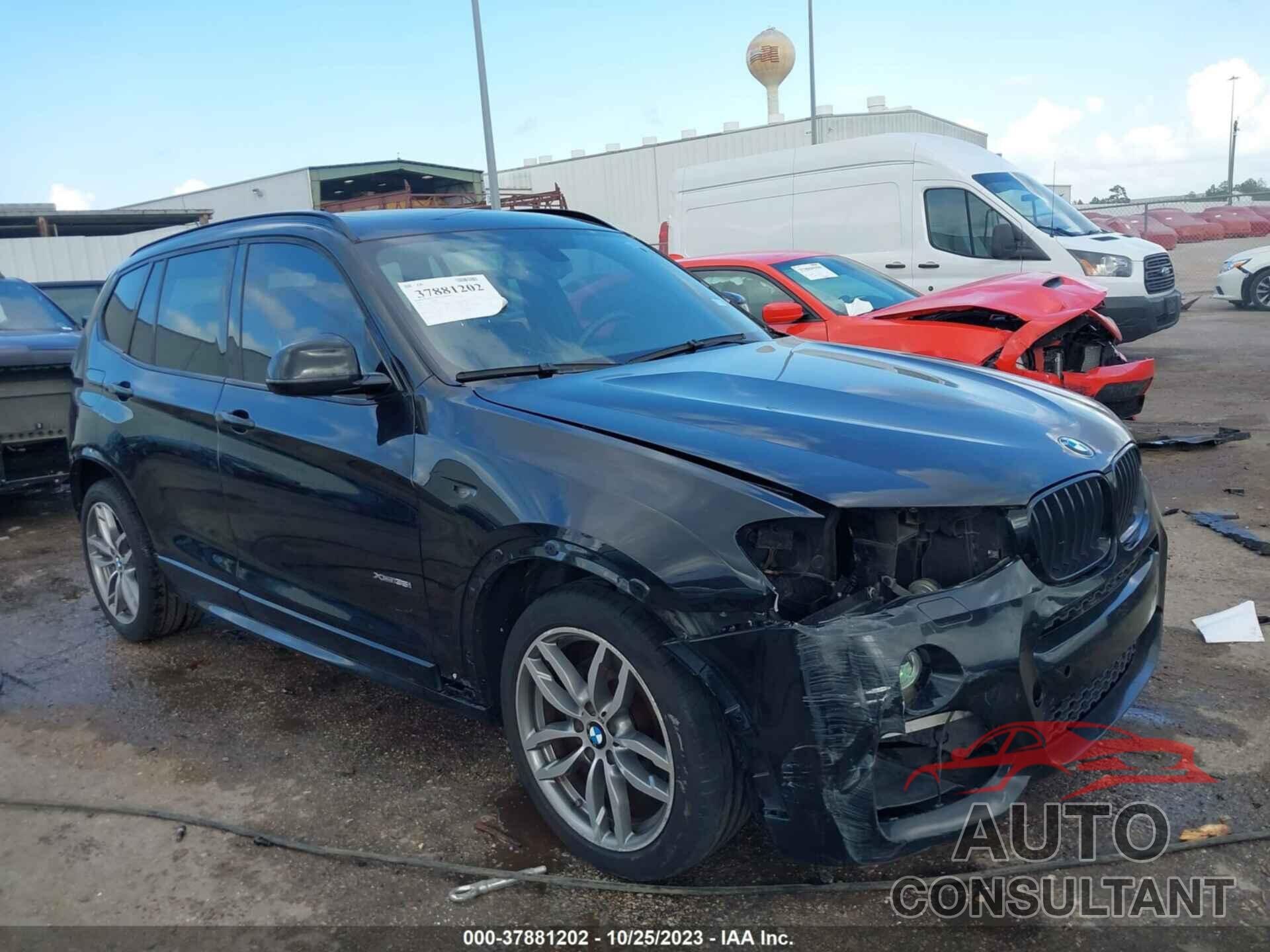 BMW X3 2016 - 5UXWX7C50G0S16512