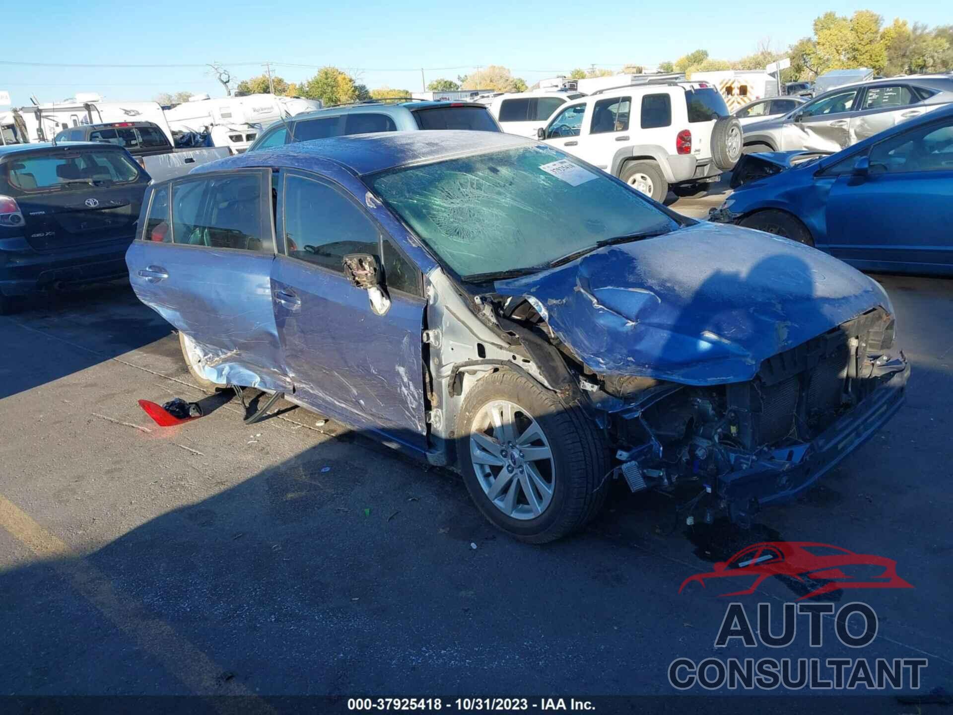 SUBARU IMPREZA WAGON 2016 - JF1GPAB65G8258467
