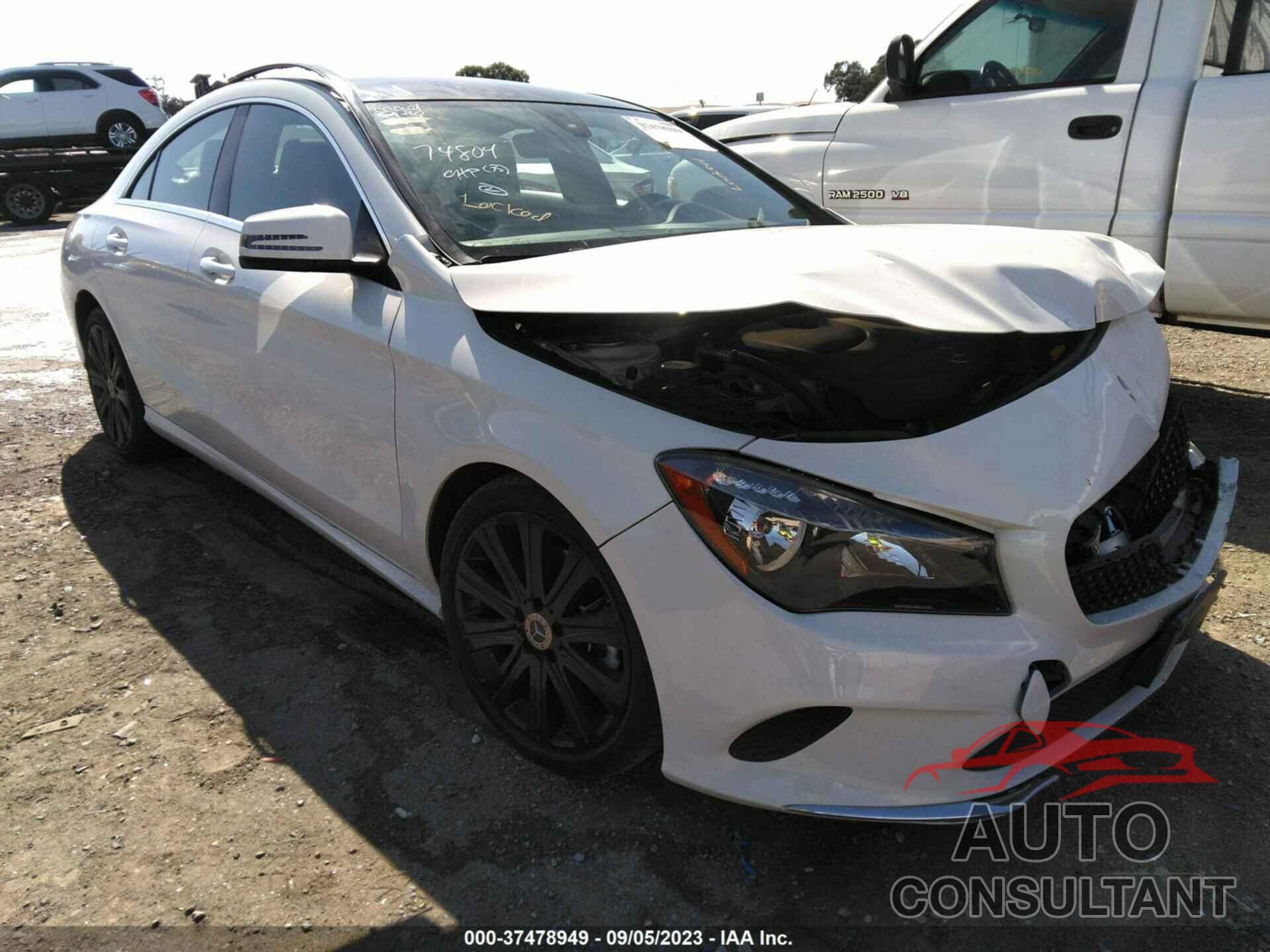 MERCEDES-BENZ CLA 250 2018 - WDDSJ4EB4JN522146