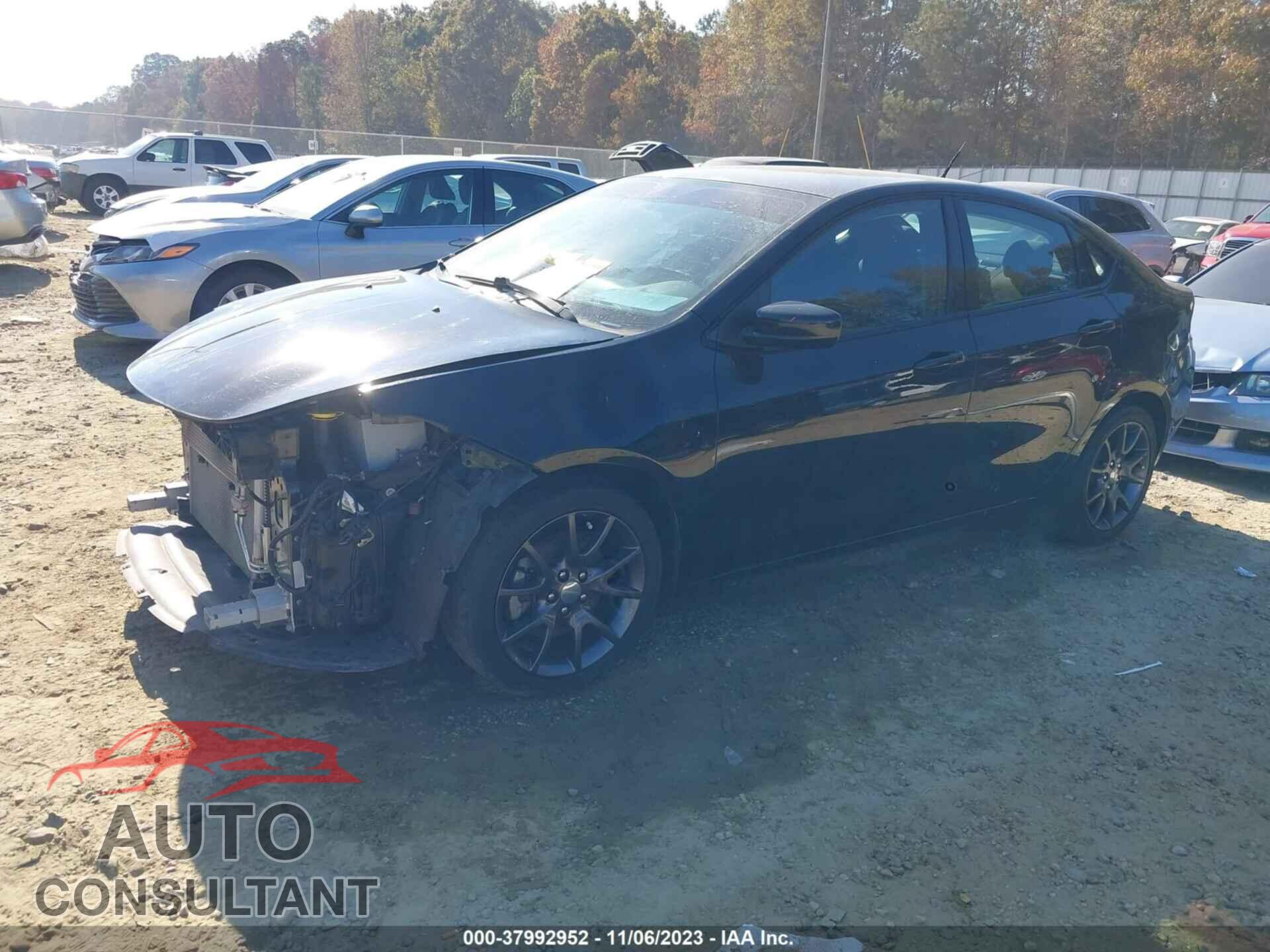 DODGE DART 2016 - 1C3CDFAA9GD529479
