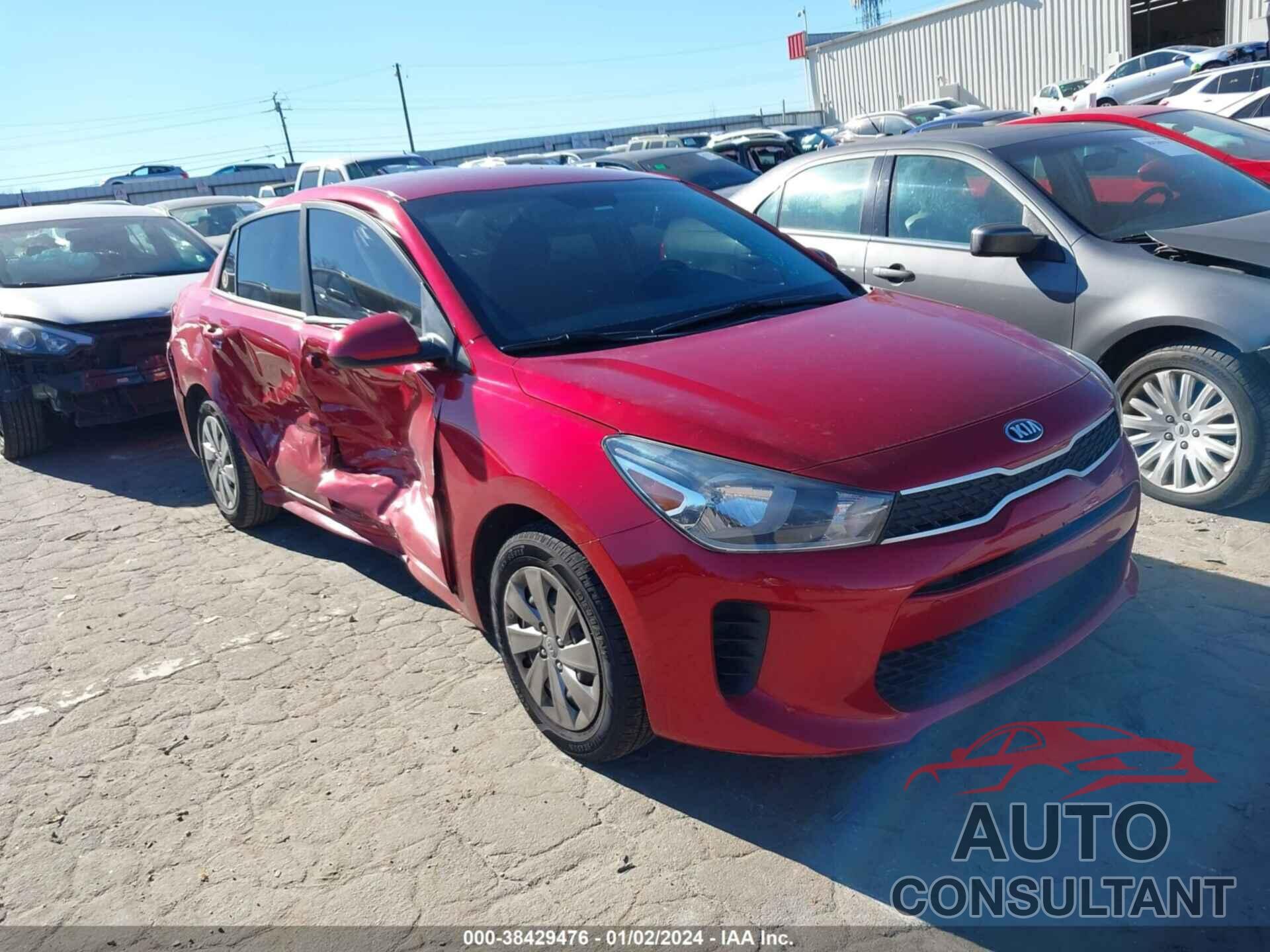 KIA RIO 2019 - 3KPA24AB0KE181794