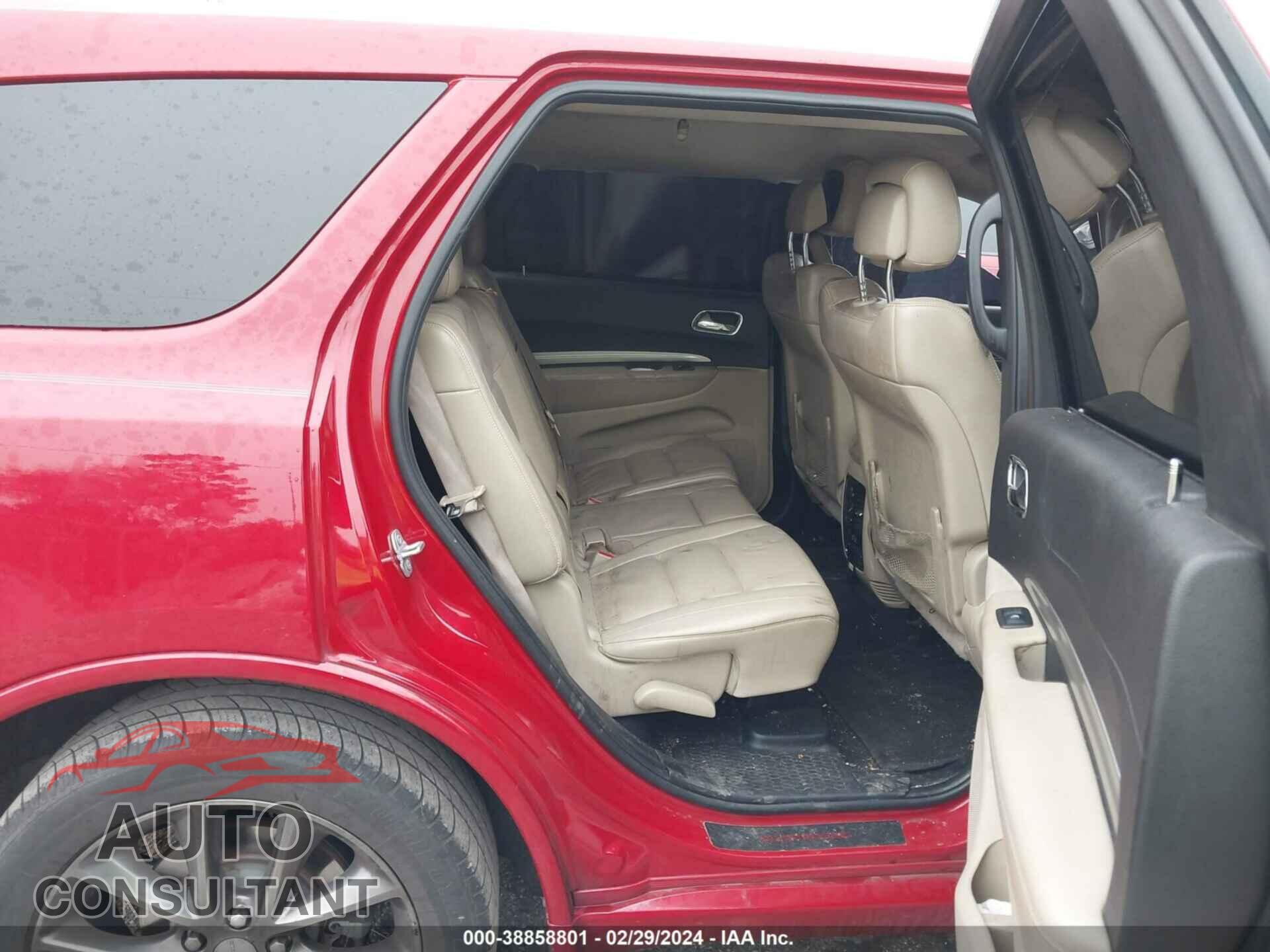 DODGE DURANGO 2017 - 1C4RDHDG9HC930426