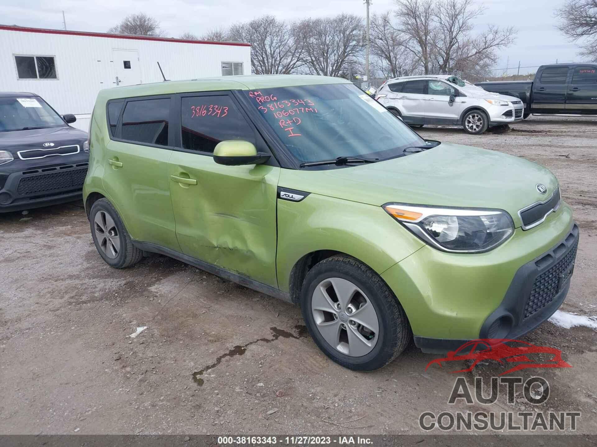 KIA SOUL 2016 - KNDJN2A24G7865394