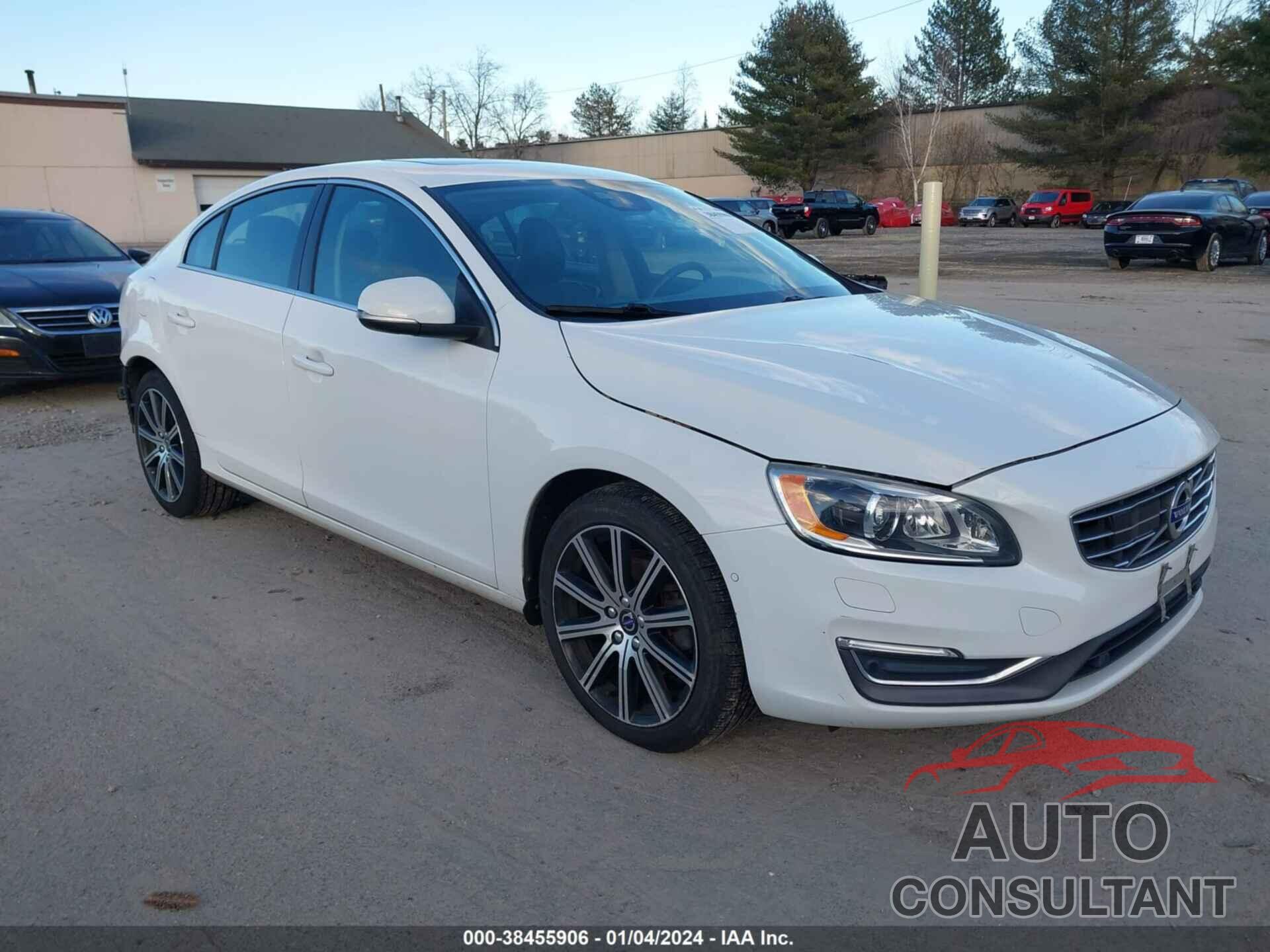 VOLVO S60 INSCRIPTION 2016 - LYV402FM3GB093665