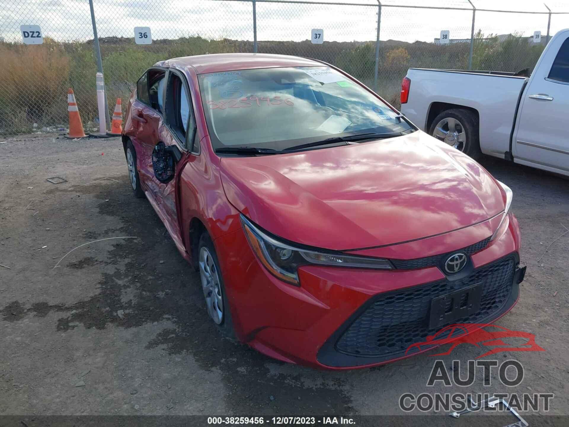 TOYOTA COROLLA 2021 - JTDEPMAE6MJ134448