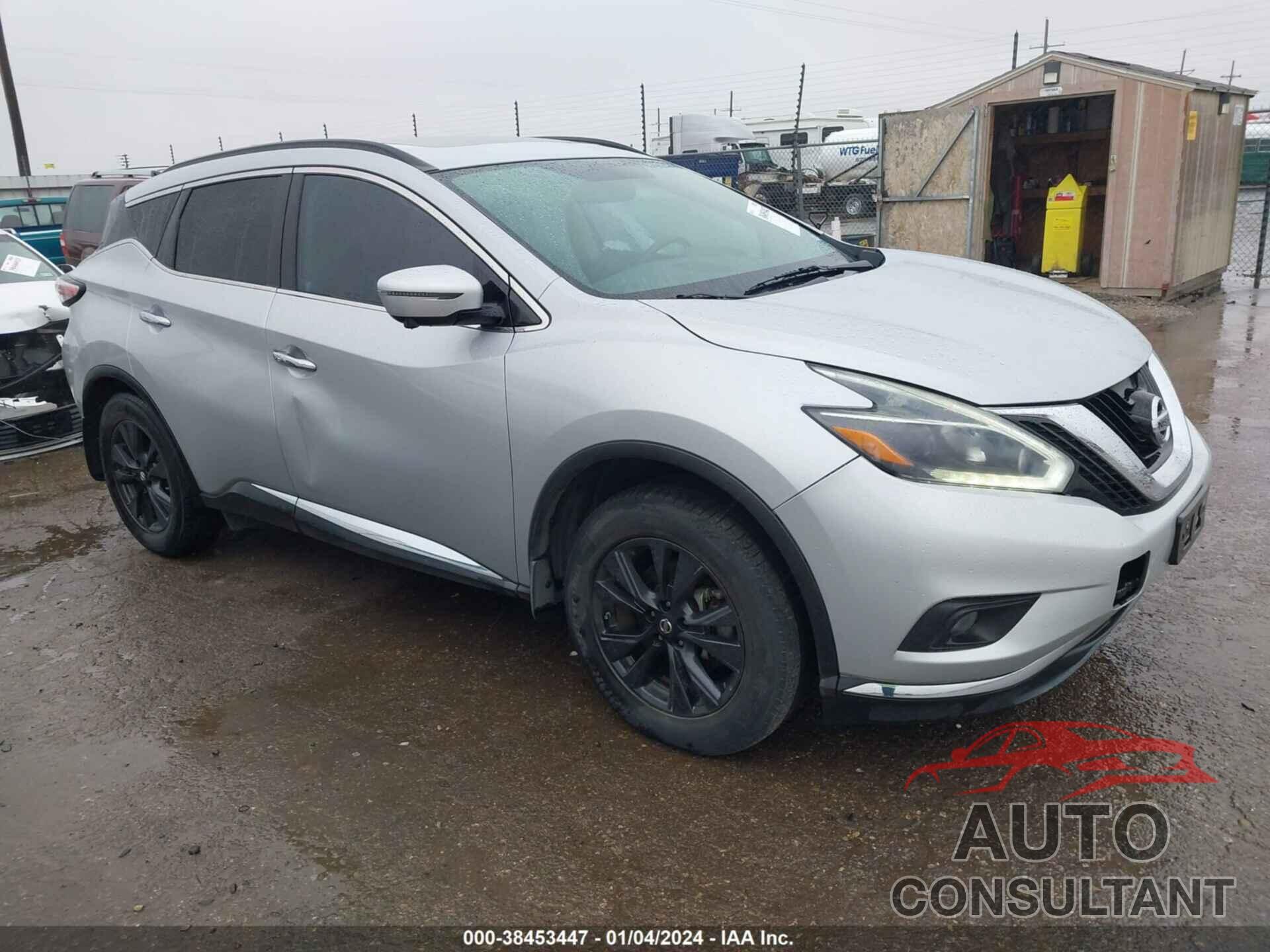 NISSAN MURANO 2018 - 5N1AZ2MG8JN108380