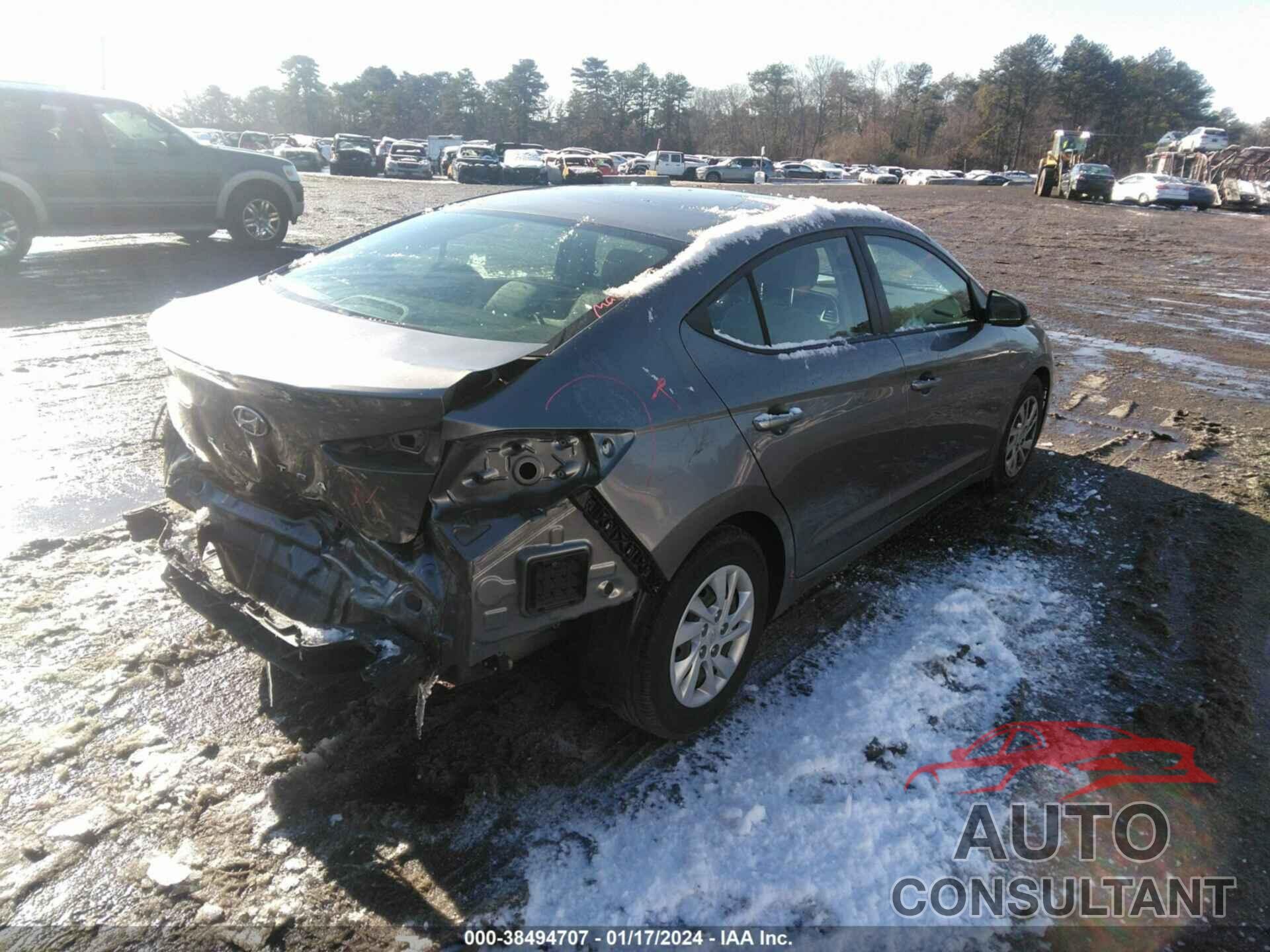 HYUNDAI ELANTRA 2019 - 5NPD74LF9KH490612