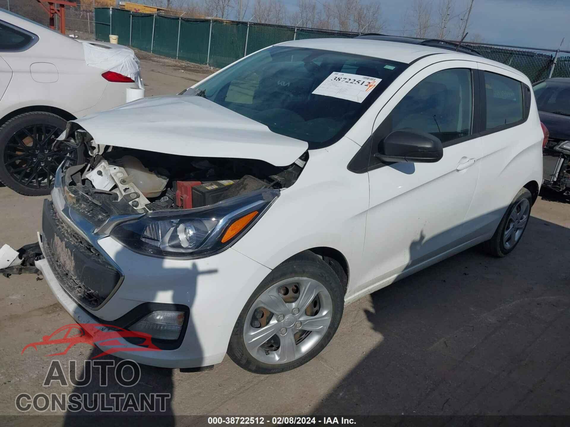 CHEVROLET SPARK 2019 - KL8CB6SA9KC735733