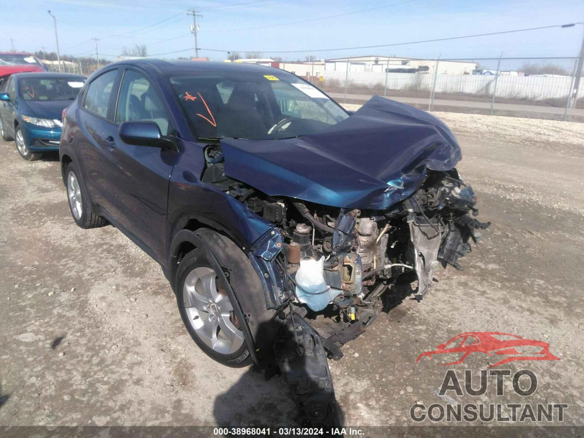 HONDA HR-V 2016 - 3CZRU6H34GM726670