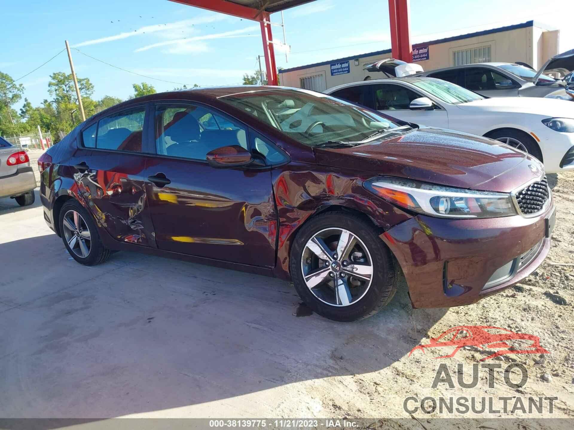 KIA FORTE 2018 - 3KPFL4A73JE248935