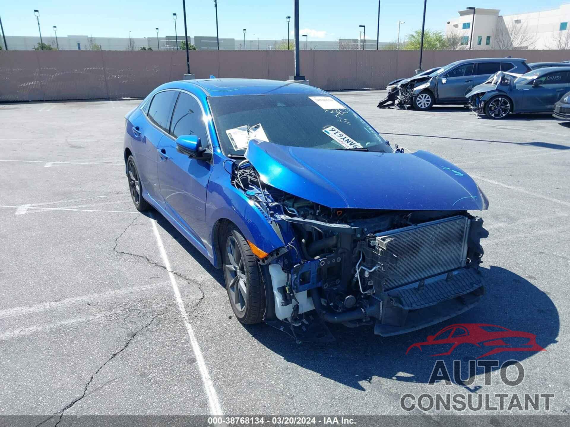 HONDA CIVIC HATCHBACK 2020 - SHHFK7H65LU207185