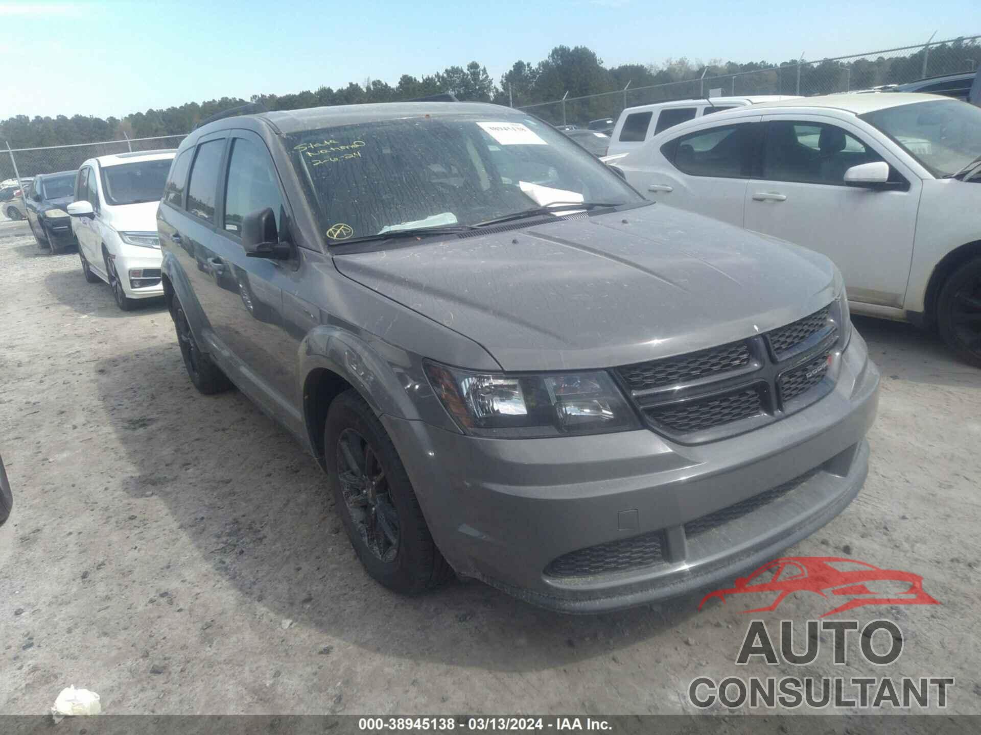 DODGE JOURNEY 2020 - 3C4PDCAB5LT278291