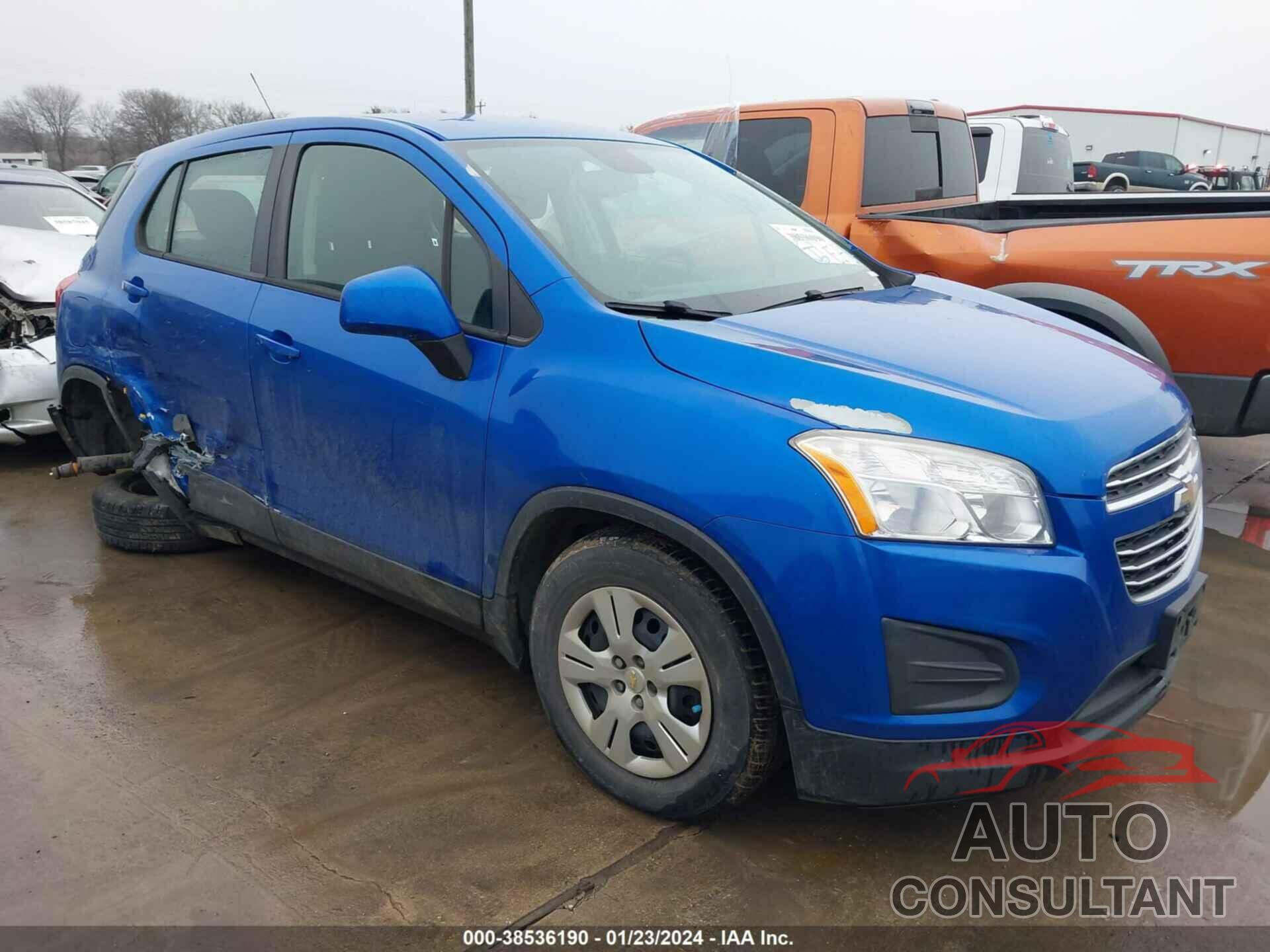 CHEVROLET TRAX 2016 - KL7CJKSB5GB663788