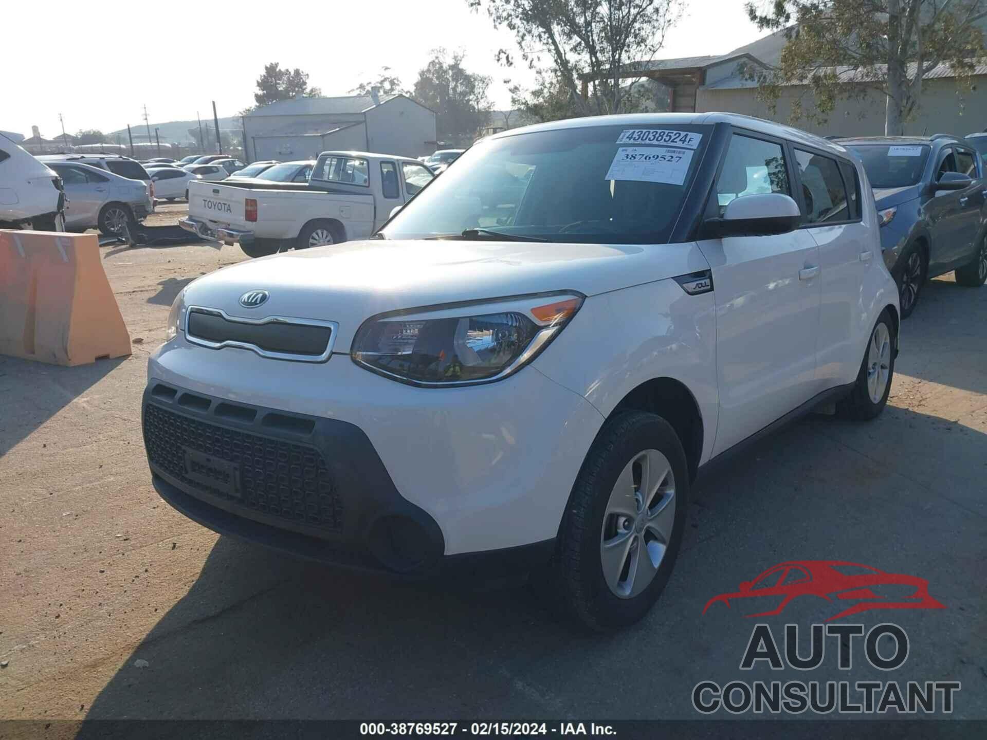 KIA SOUL 2016 - KNDJN2A29G7258276