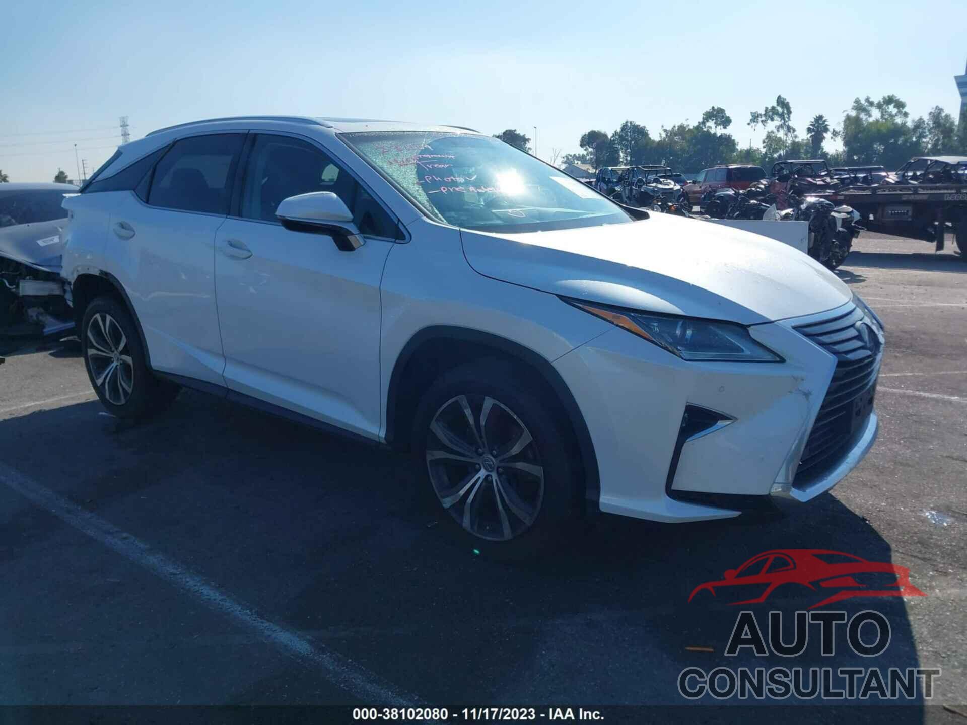 LEXUS RX 350 2016 - 2T2ZZMCA8GC003474