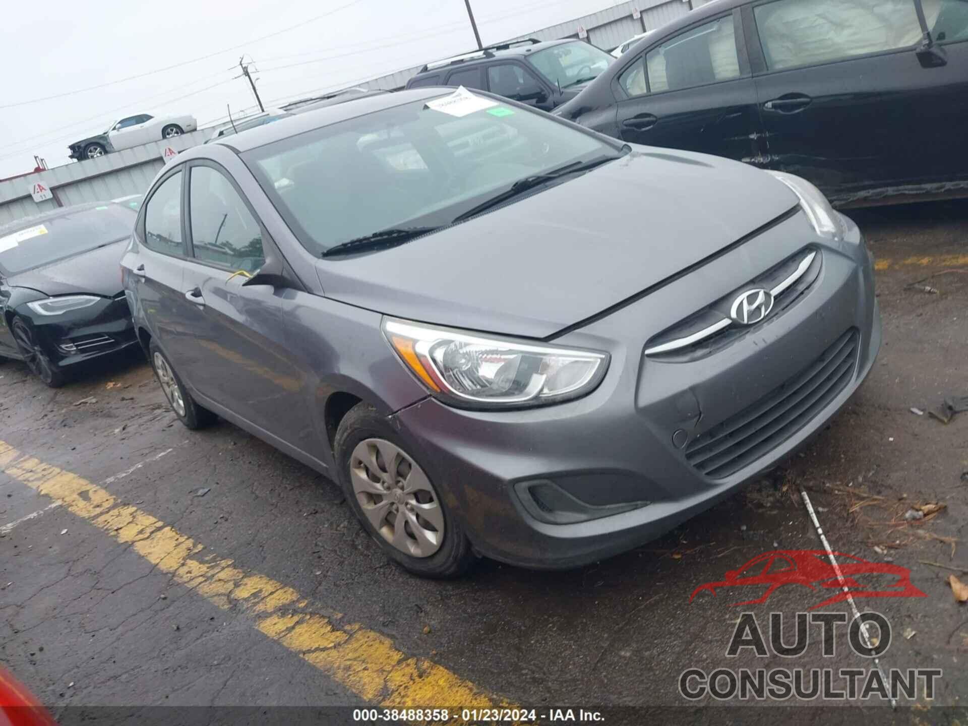 HYUNDAI ACCENT 2016 - KMHCT4AE8GU159305