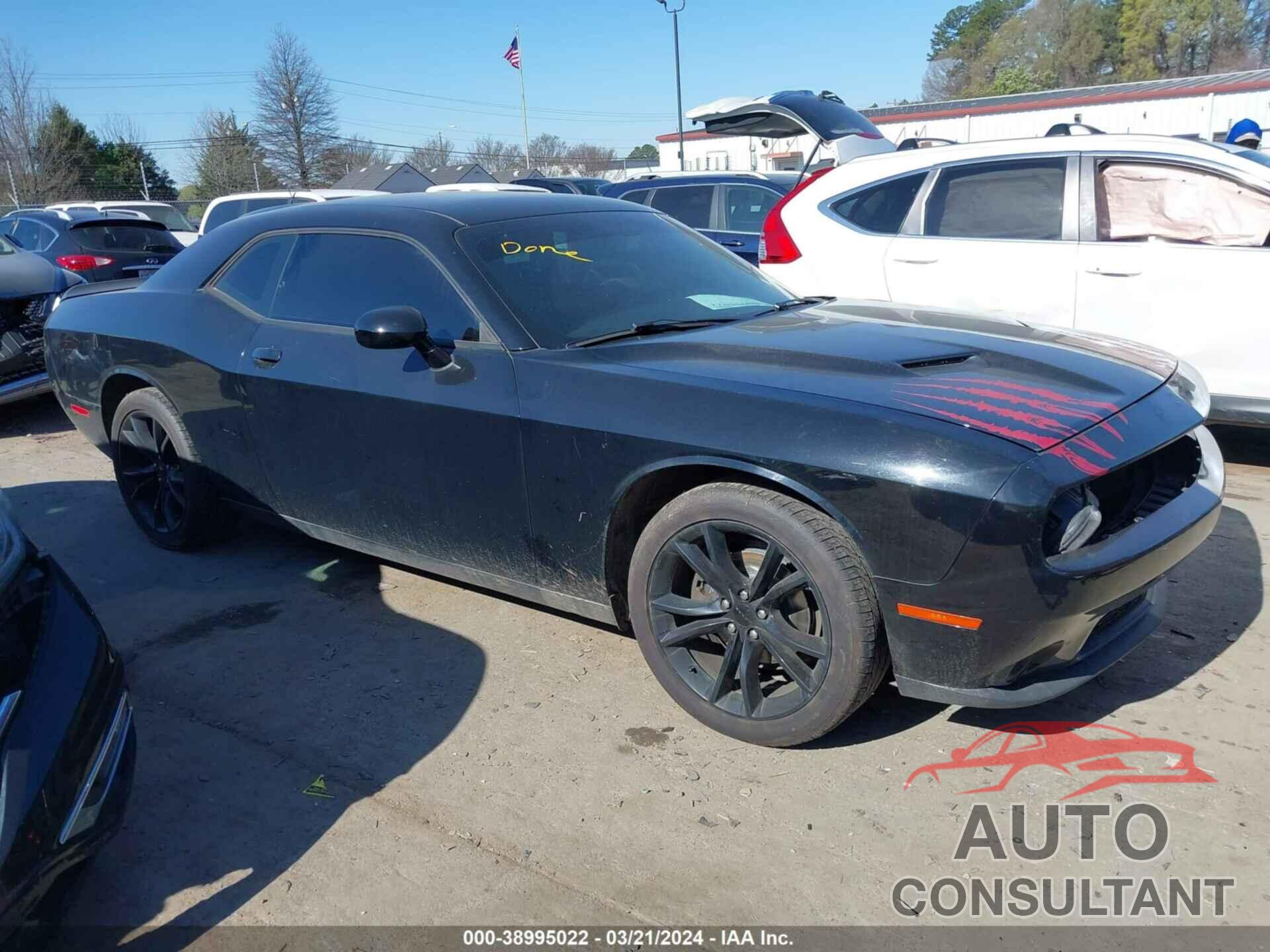 DODGE CHALLENGER 2016 - 2C3CDZAG6GH322993