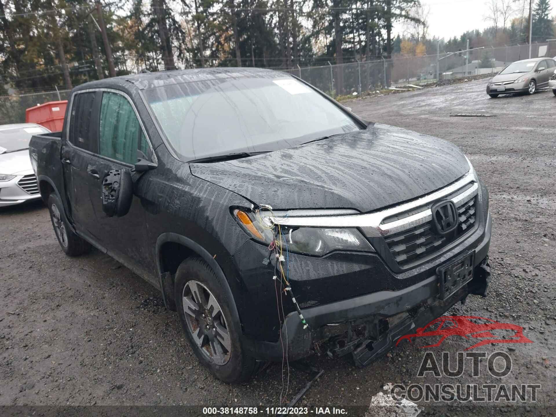 HONDA RIDGELINE 2017 - 5FPYK3F59HB011102