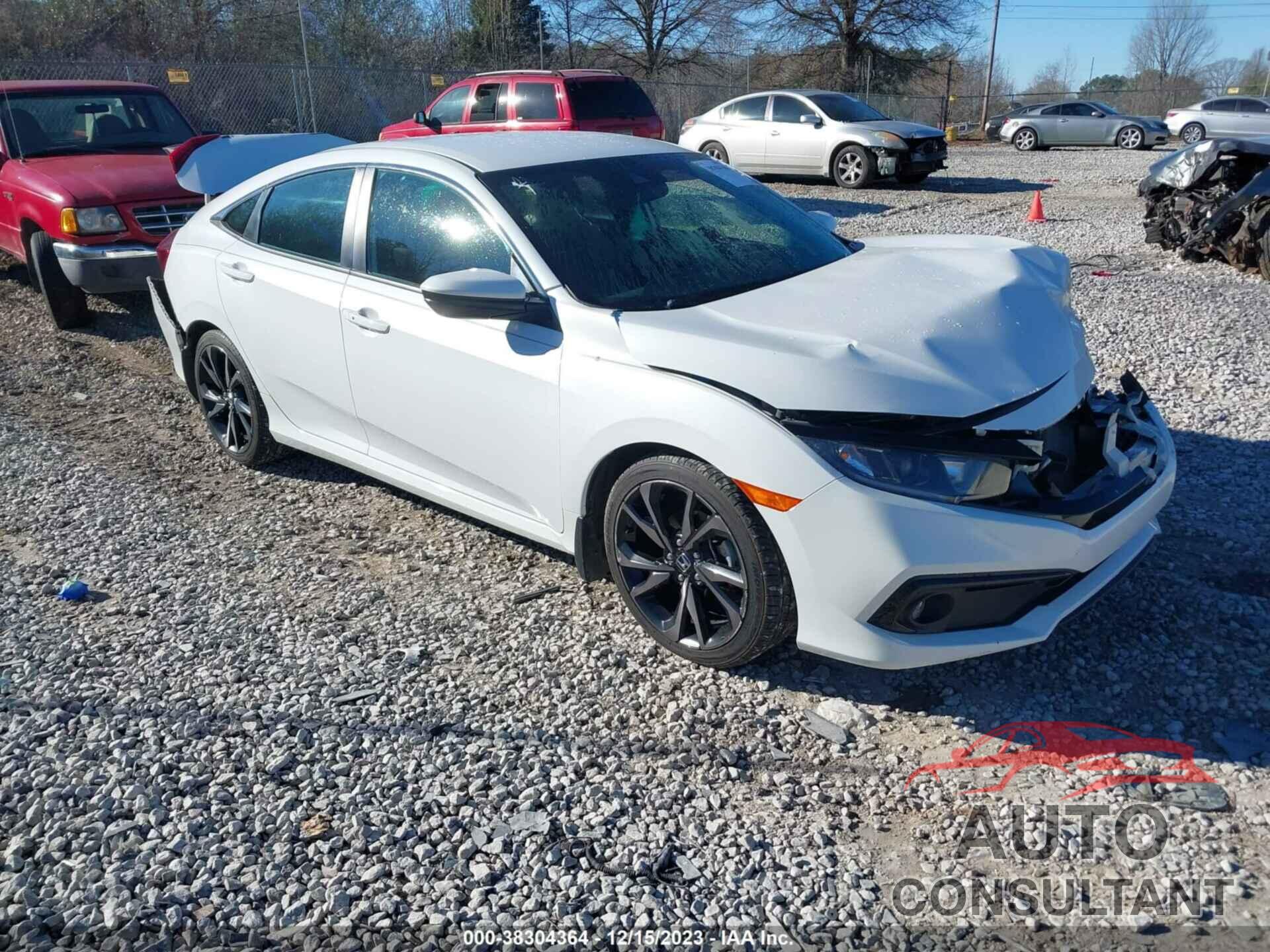 HONDA CIVIC 2019 - 2HGFC2F80KH556657