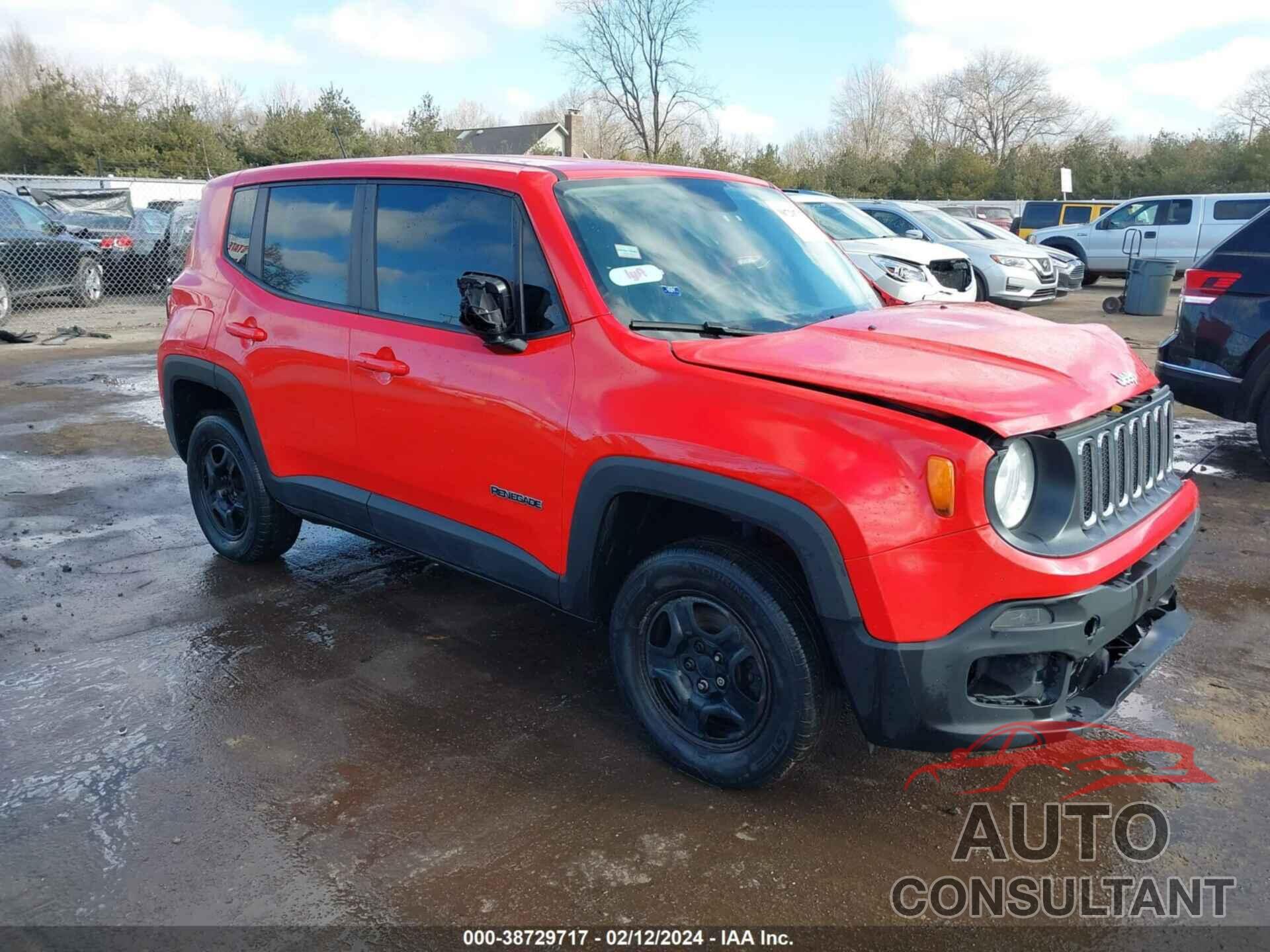 JEEP RENEGADE 2017 - ZACCJBAB6HPG12103