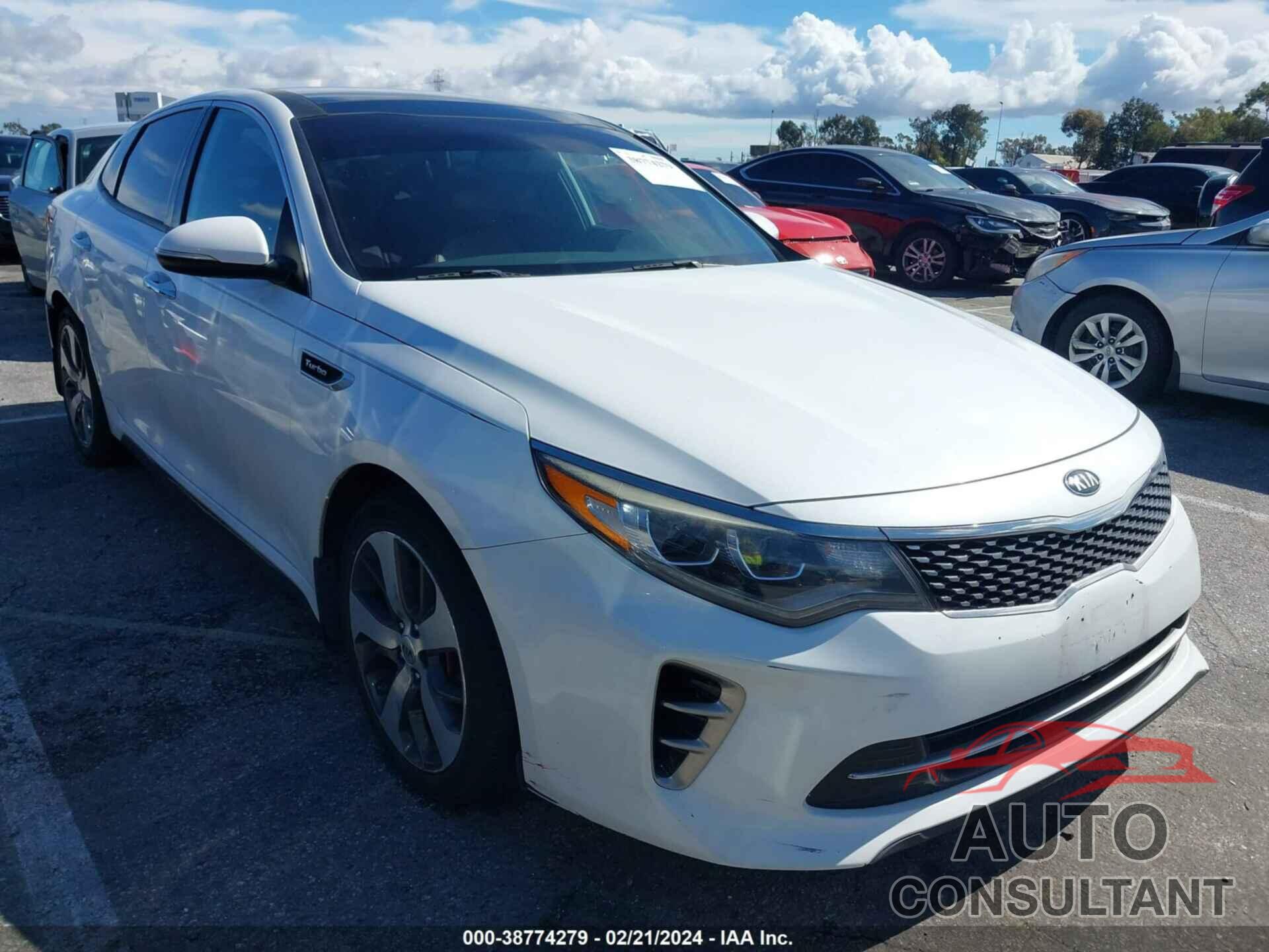 KIA OPTIMA 2017 - 5XXGW4L2XHG136485