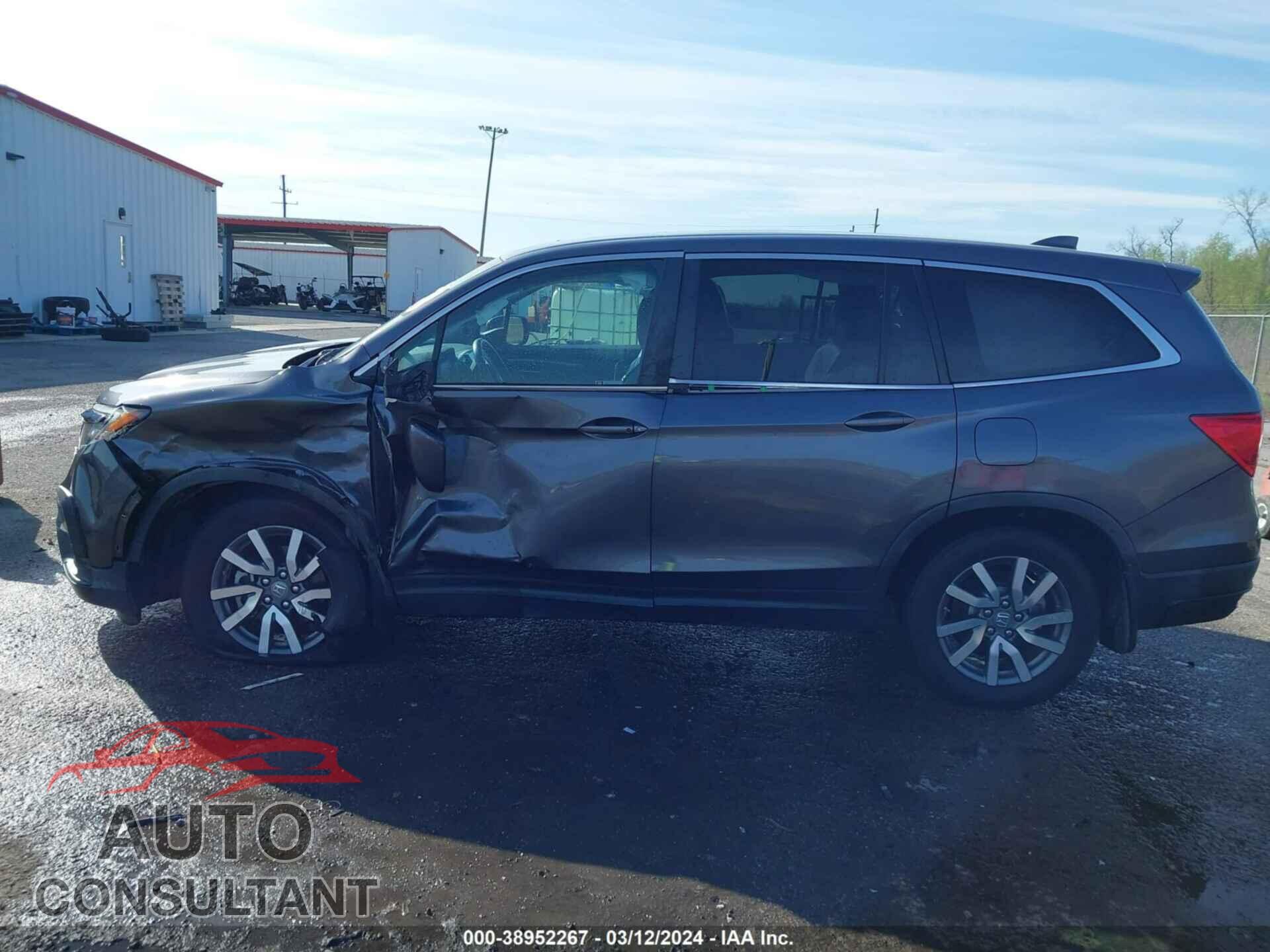 HONDA PILOT 2019 - 5FNYF5H54KB044103