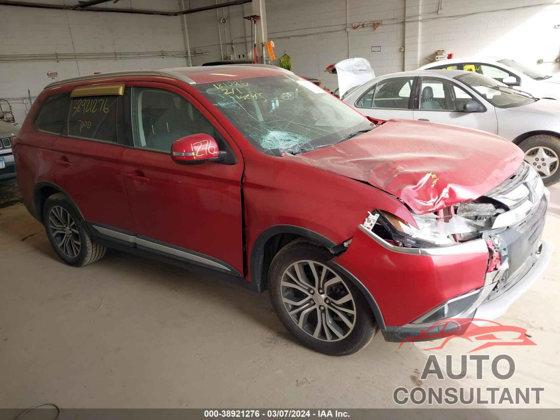 MITSUBISHI OUTLANDER 2017 - JA4AZ3A34HZ057016