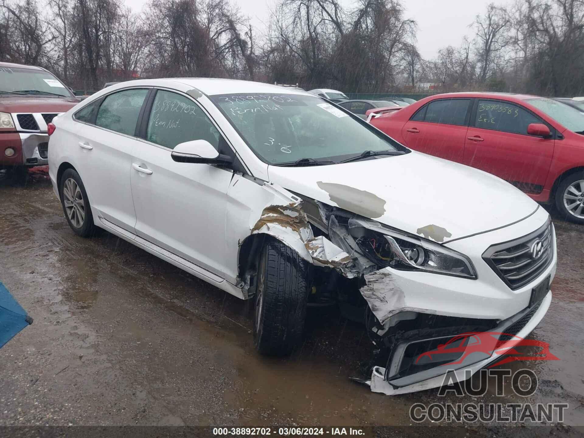 HYUNDAI SONATA 2017 - 5NPE34AF1HH478160