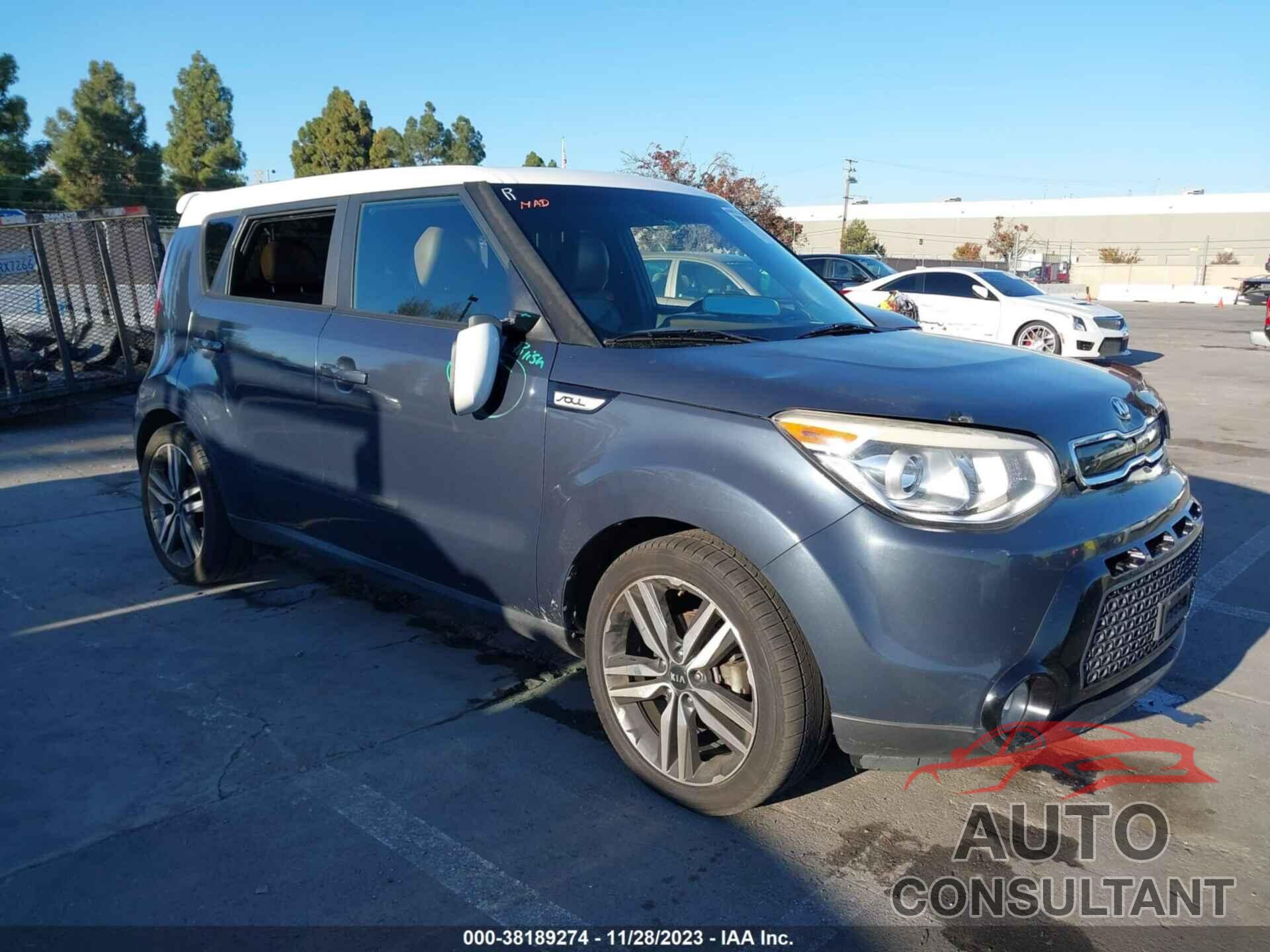KIA SOUL 2016 - KNDJP3A57G7272610