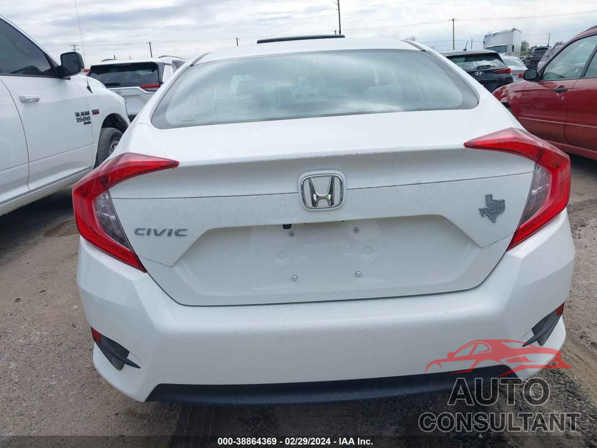 HONDA CIVIC 2017 - 19XFC2F56HE013466