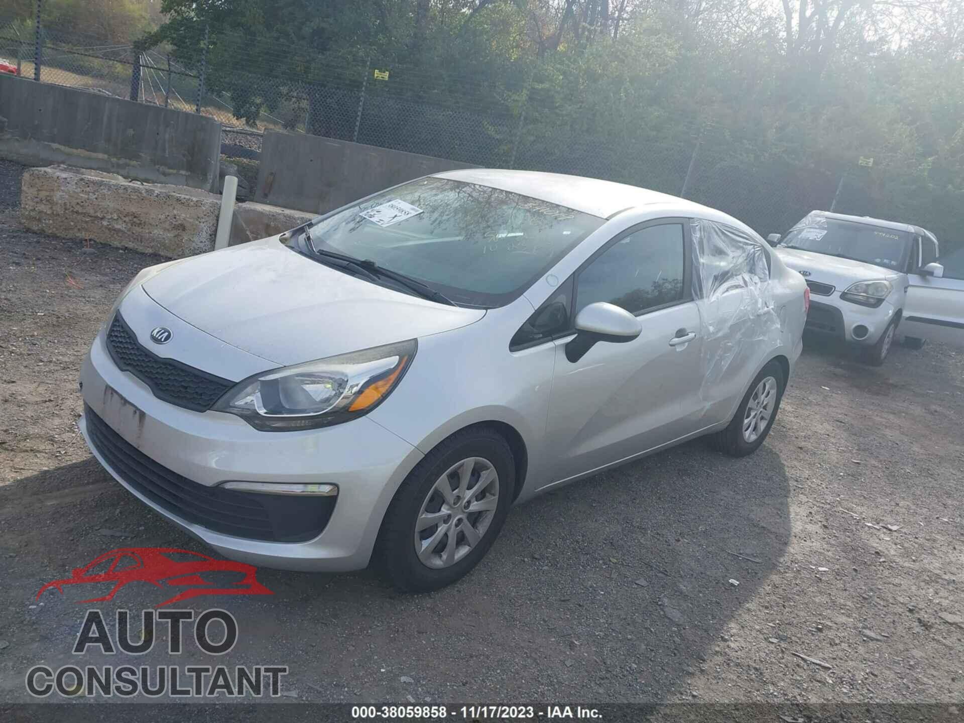 KIA RIO 2016 - KNADM4A33G6541019
