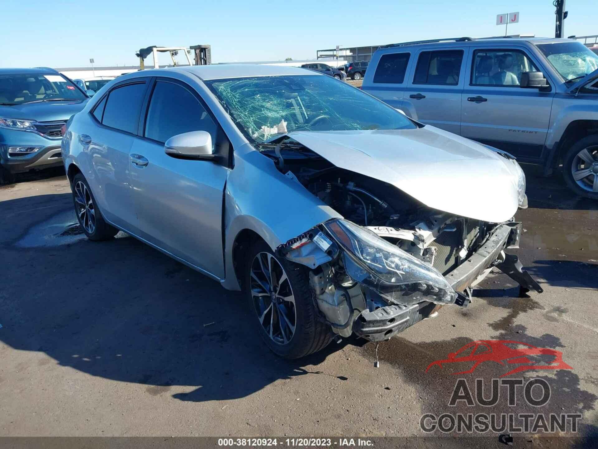 TOYOTA COROLLA 2017 - 2T1BURHE9HC895250