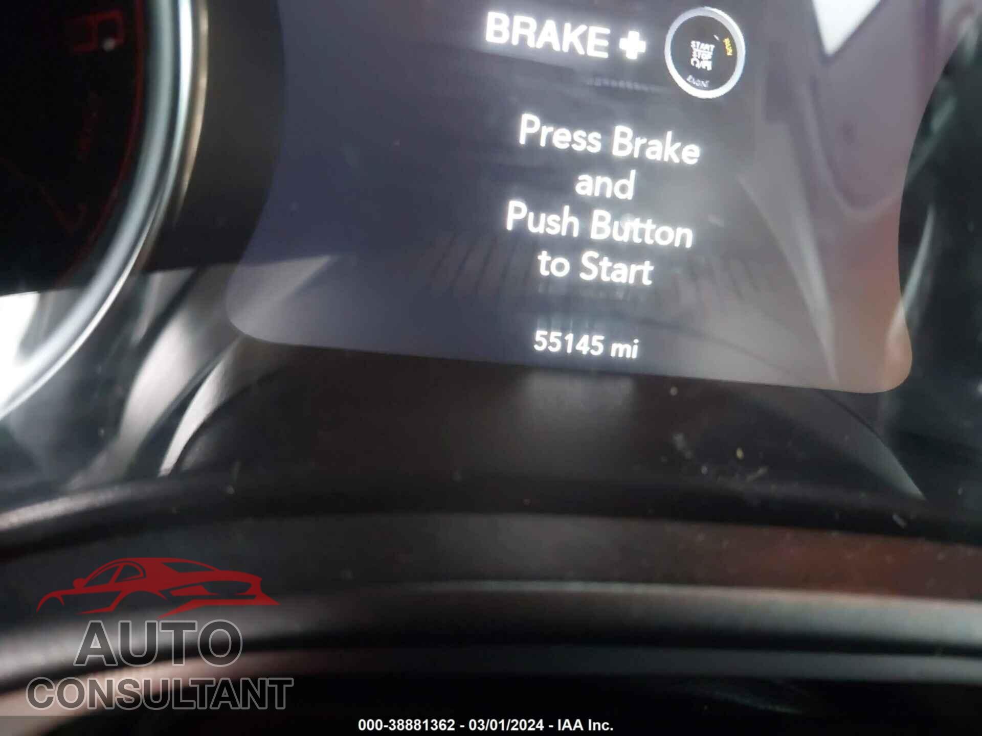 DODGE CHALLENGER 2019 - 2C3CDZBT4KH583494