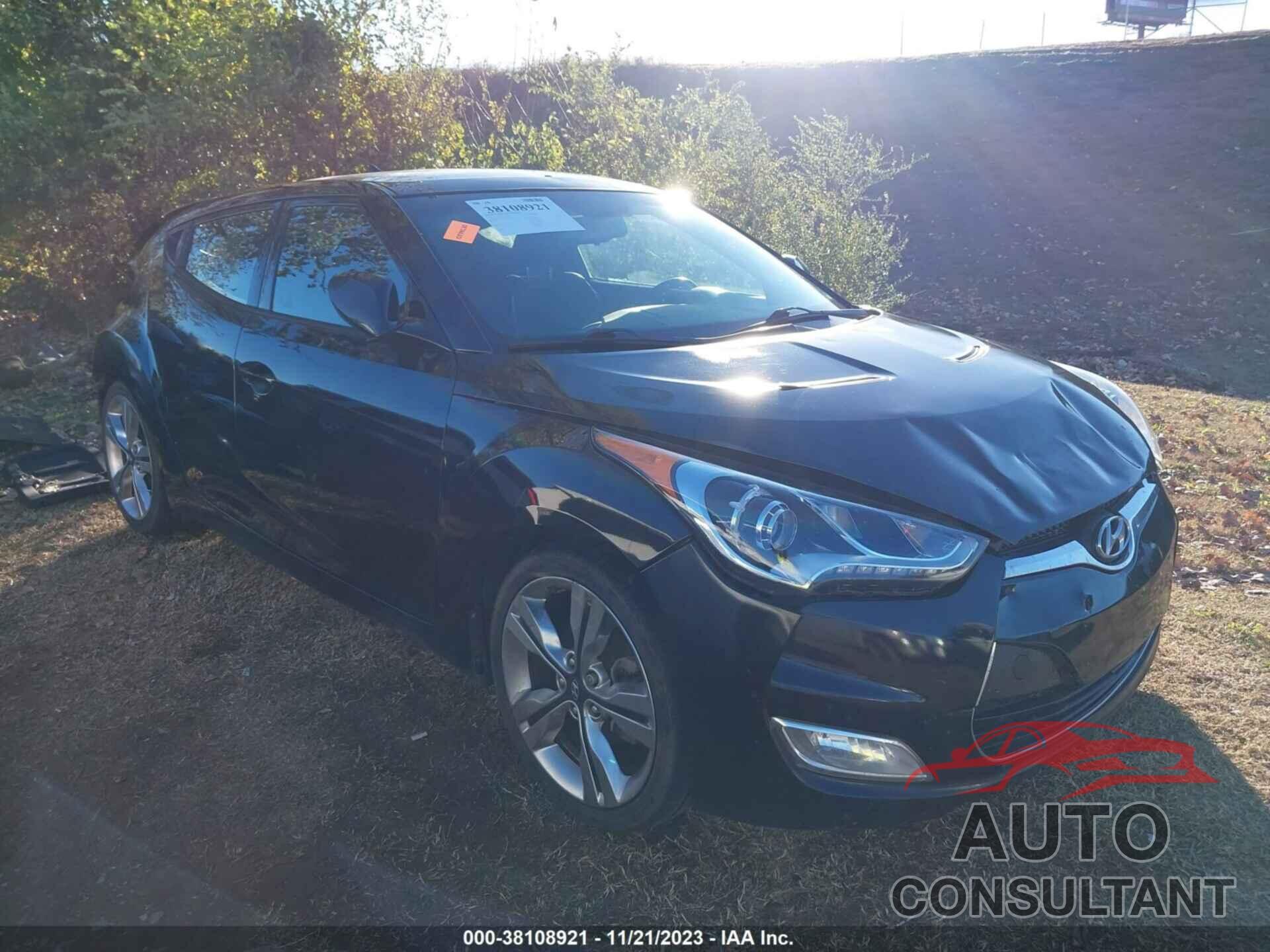 HYUNDAI VELOSTER 2016 - KMHTC6AD3GU259122