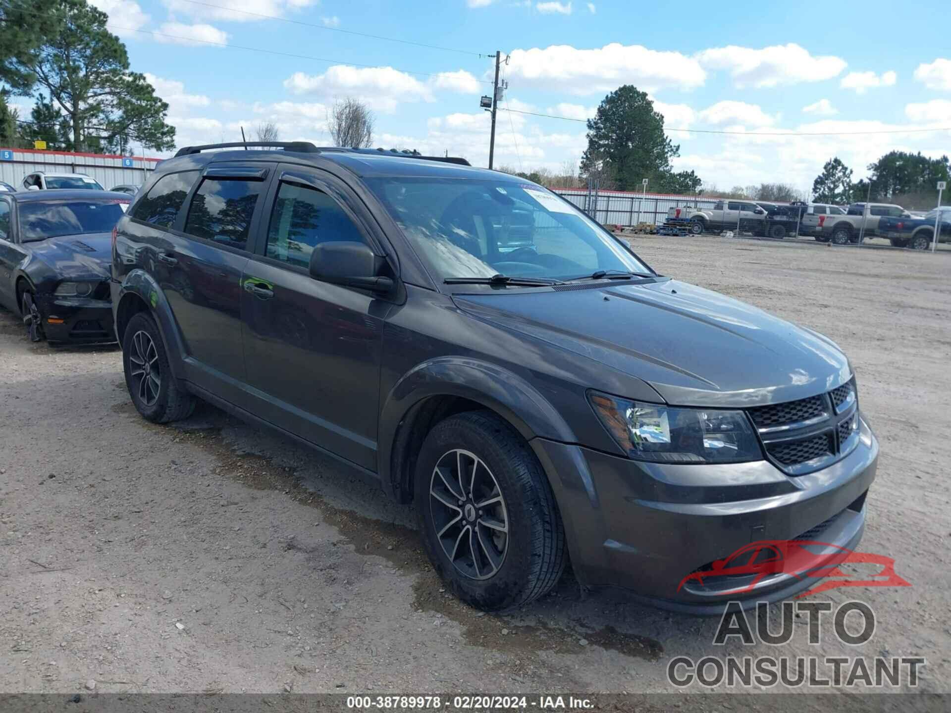 DODGE JOURNEY 2018 - 3C4PDCAB1JT532978
