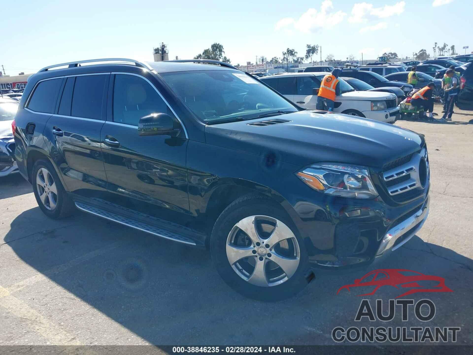 MERCEDES-BENZ GLS 450 2017 - 4JGDF6EE3HA894374