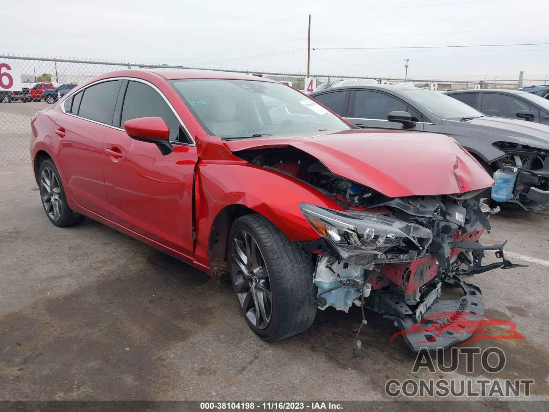 MAZDA MAZDA6 2016 - JM1GJ1W54G1408638