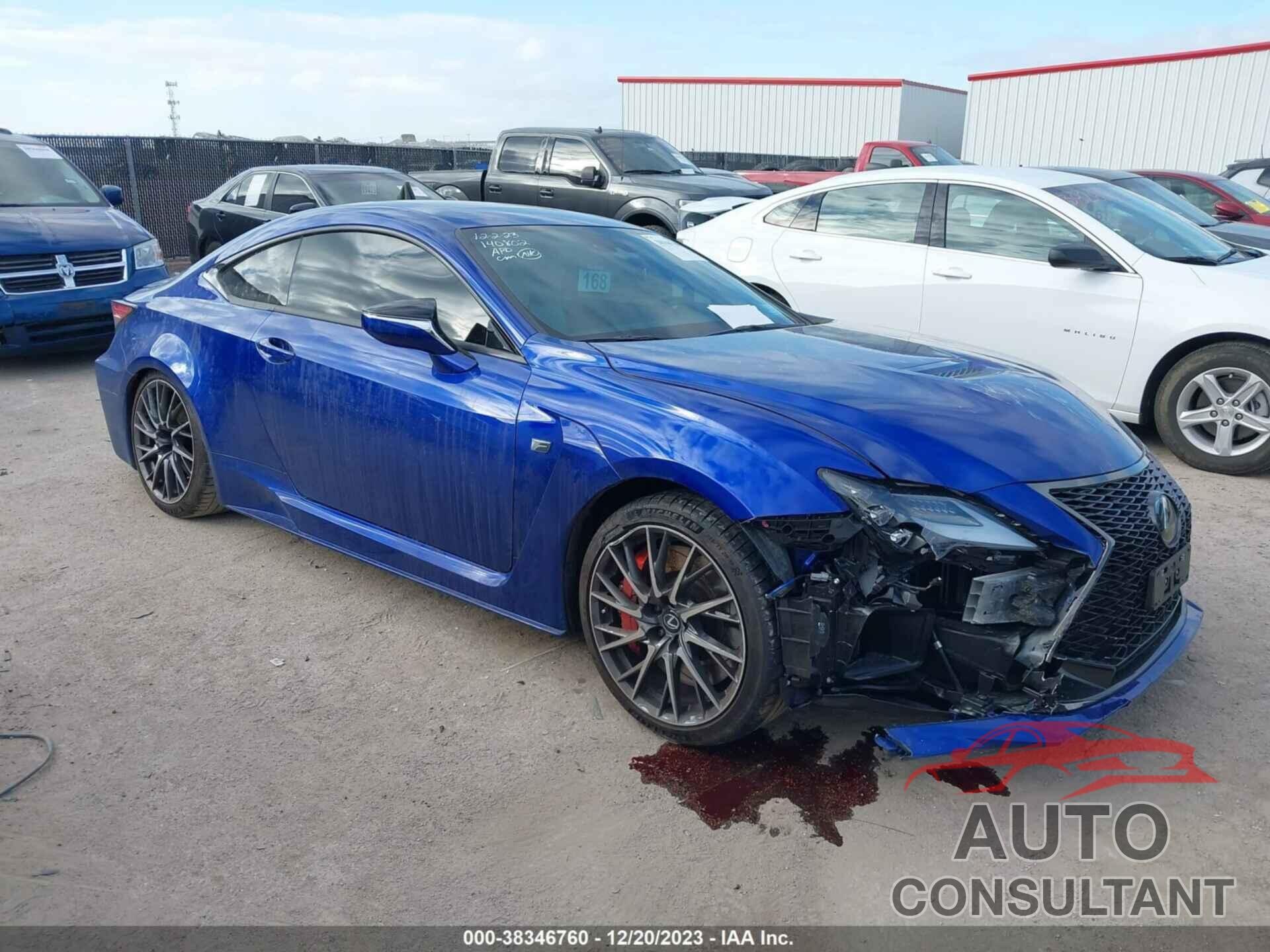 LEXUS RC F 2022 - JTHDP5BC5N5008640