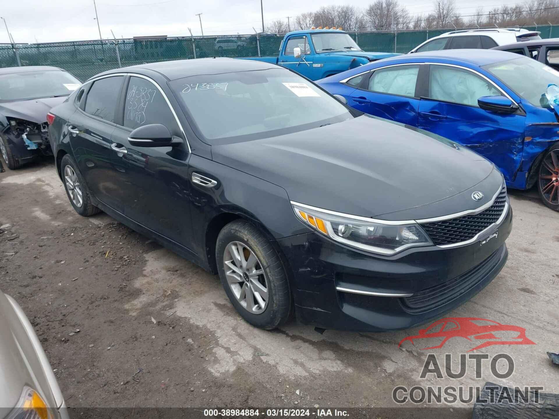 KIA OPTIMA 2016 - 5XXGT4L31GG117033