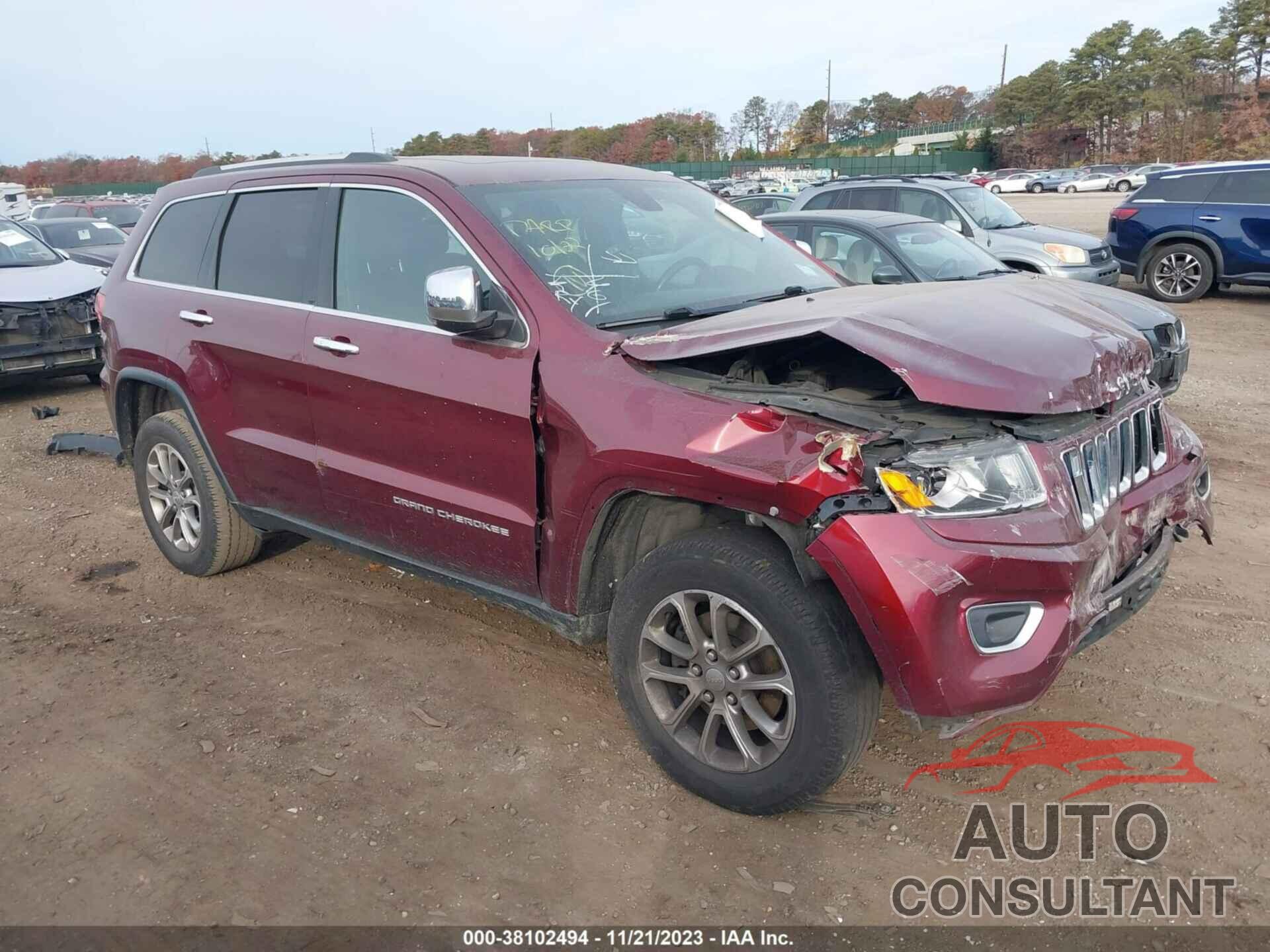 JEEP GRAND CHEROKEE 2016 - 1C4RJFBG1GC390374