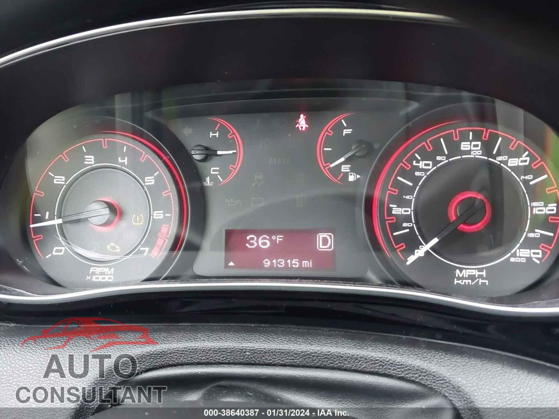 DODGE DART 2013 - 1C3CDFBA9DD713279