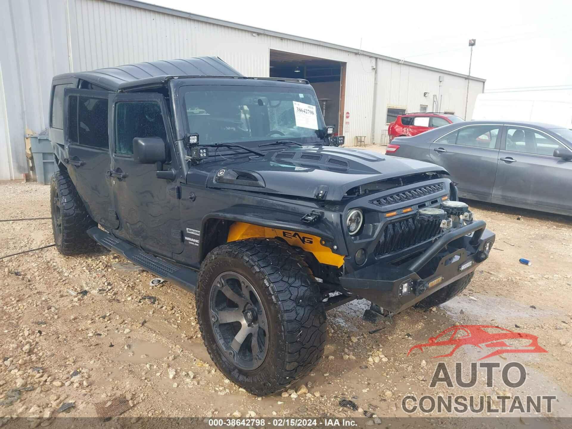 JEEP WRANGLER UNLIMITED 2017 - 1C4BJWDG9HL743007