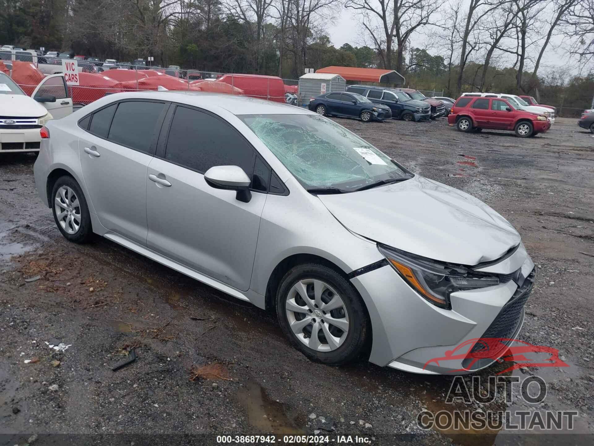 TOYOTA COROLLA 2020 - 5YFEPRAE5LP029682