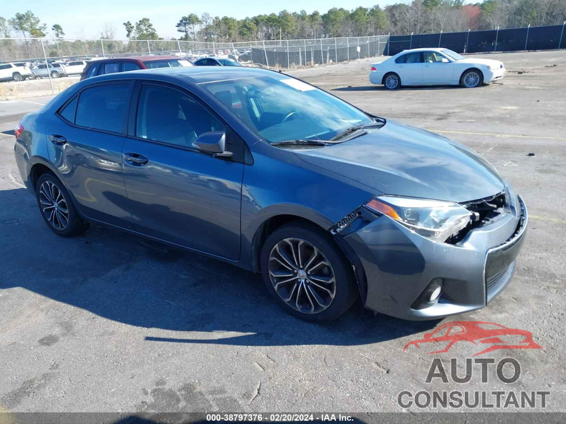 TOYOTA COROLLA 2016 - 5YFBURHE4GP407336